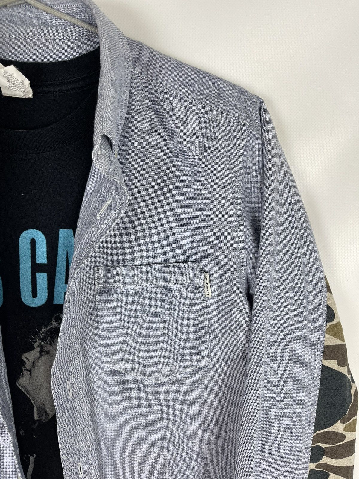 Carhartt Carhartt WIP L/S Raymond shirt camouflage sleeve Size US S / EU 44-46 / 1 - 6 Thumbnail