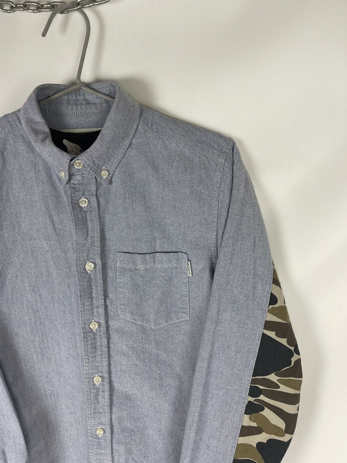 Carhartt Carhartt WIP L/S Raymond shirt camouflage sleeve Size US S / EU 44-46 / 1 - 14 Thumbnail