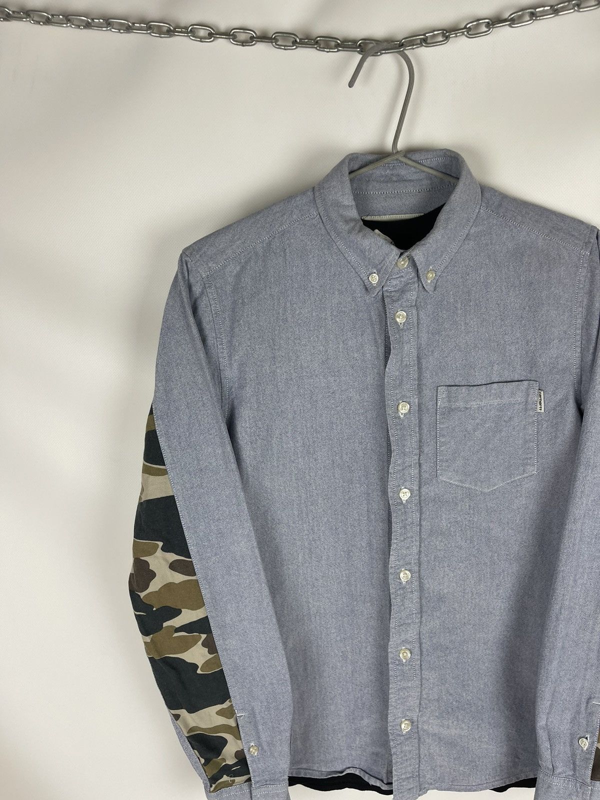 Carhartt Carhartt WIP L/S Raymond shirt camouflage sleeve Size US S / EU 44-46 / 1 - 13 Thumbnail
