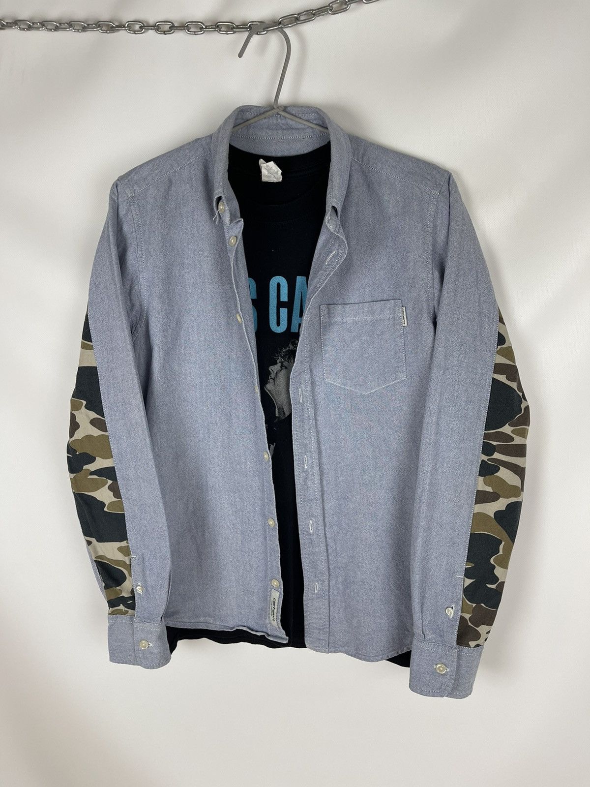 Carhartt Carhartt WIP L/S Raymond shirt camouflage sleeve Size US S / EU 44-46 / 1 - 4 Thumbnail