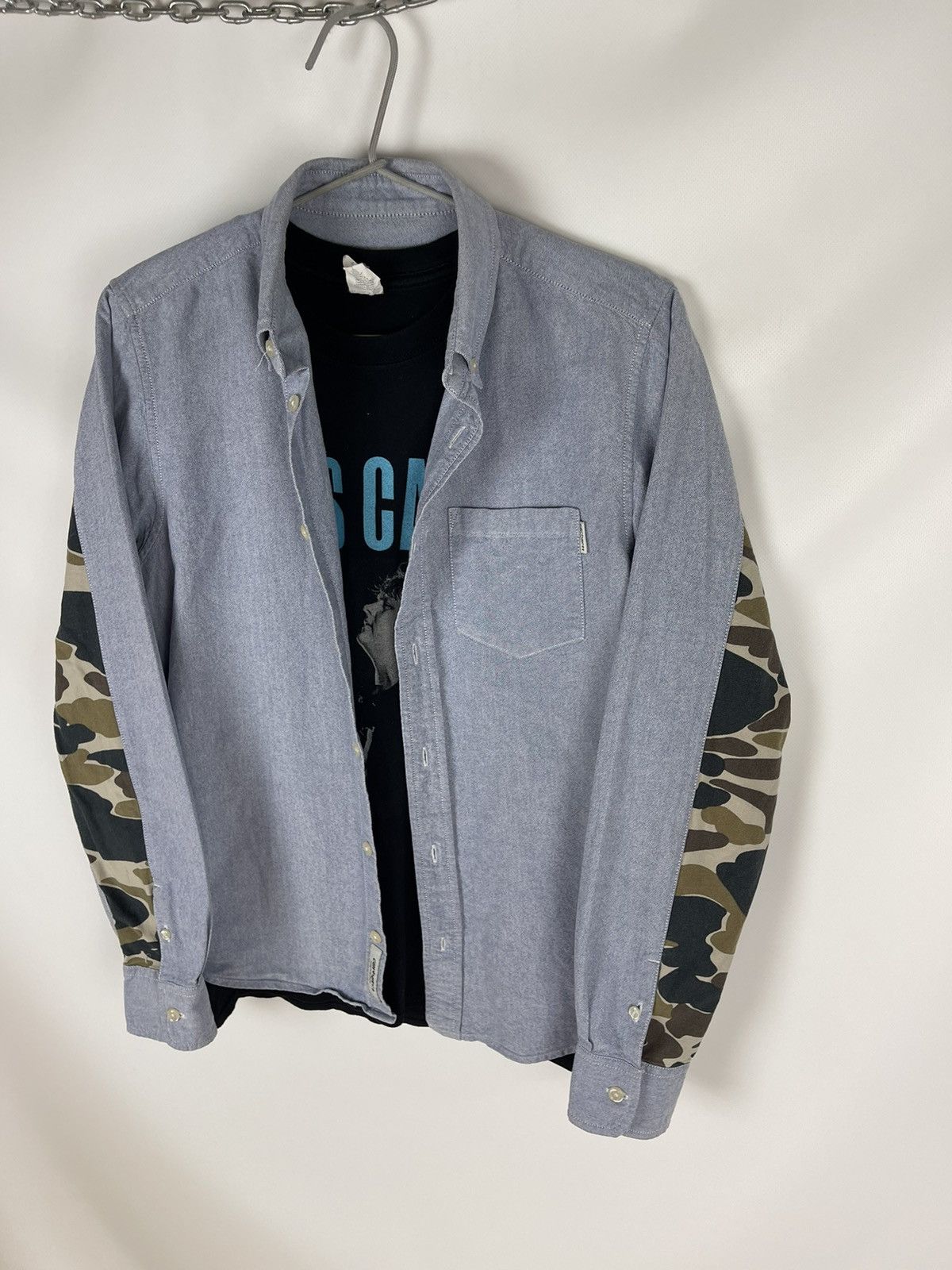 Carhartt Carhartt WIP L/S Raymond shirt camouflage sleeve Size US S / EU 44-46 / 1 - 3 Thumbnail