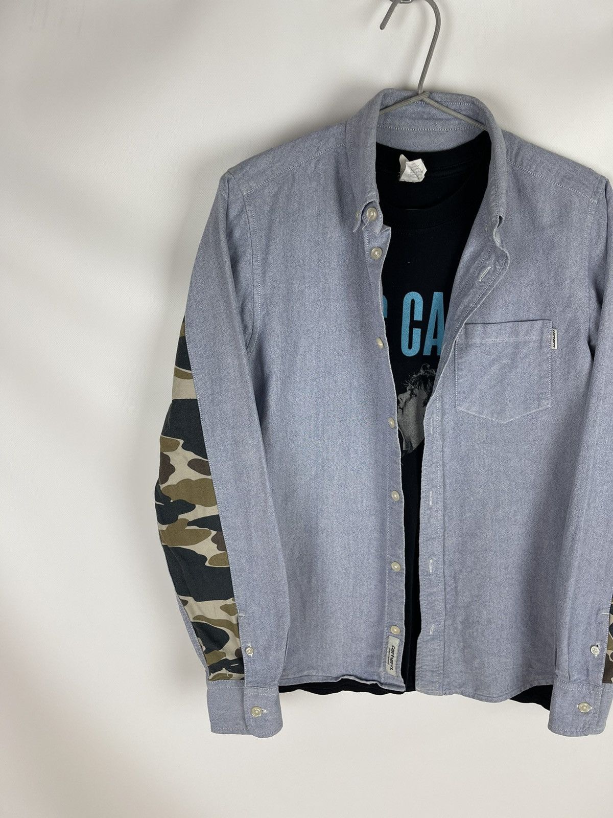 Carhartt Carhartt WIP L/S Raymond shirt camouflage sleeve Size US S / EU 44-46 / 1 - 2 Thumbnail
