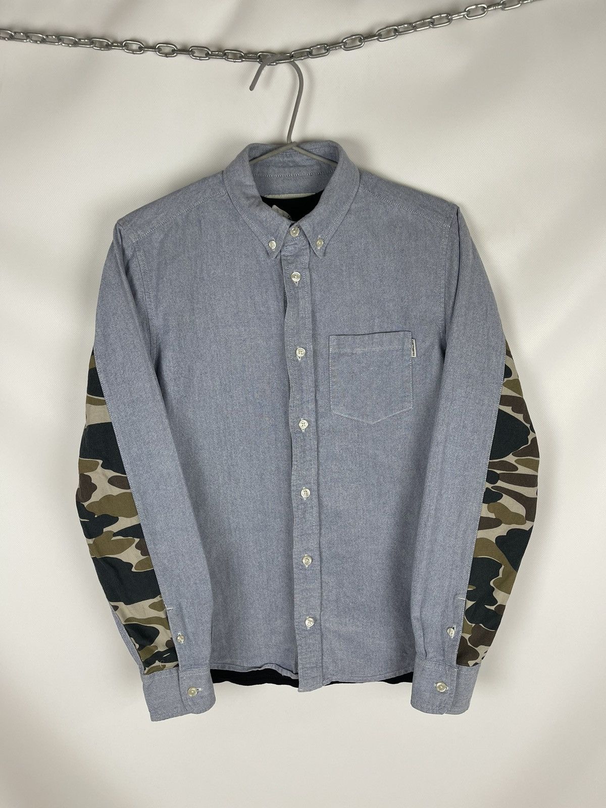Carhartt Carhartt WIP L/S Raymond shirt camouflage sleeve Size US S / EU 44-46 / 1 - 12 Thumbnail