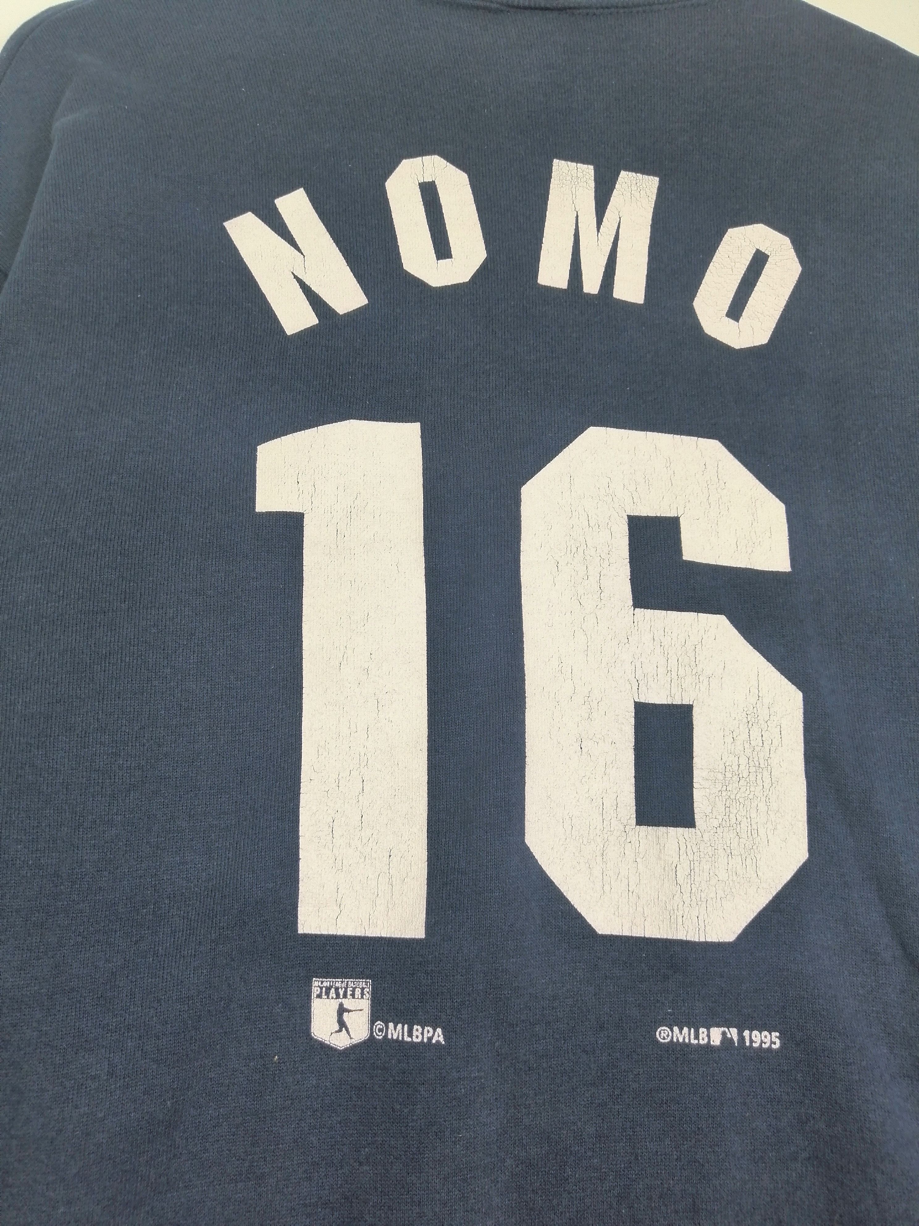 MLB × Vintage Vintage!! Dogers 90's Nomo 16 Big Logo Crewneck Size US M / EU 48-50 / 2 - 4 Thumbnail