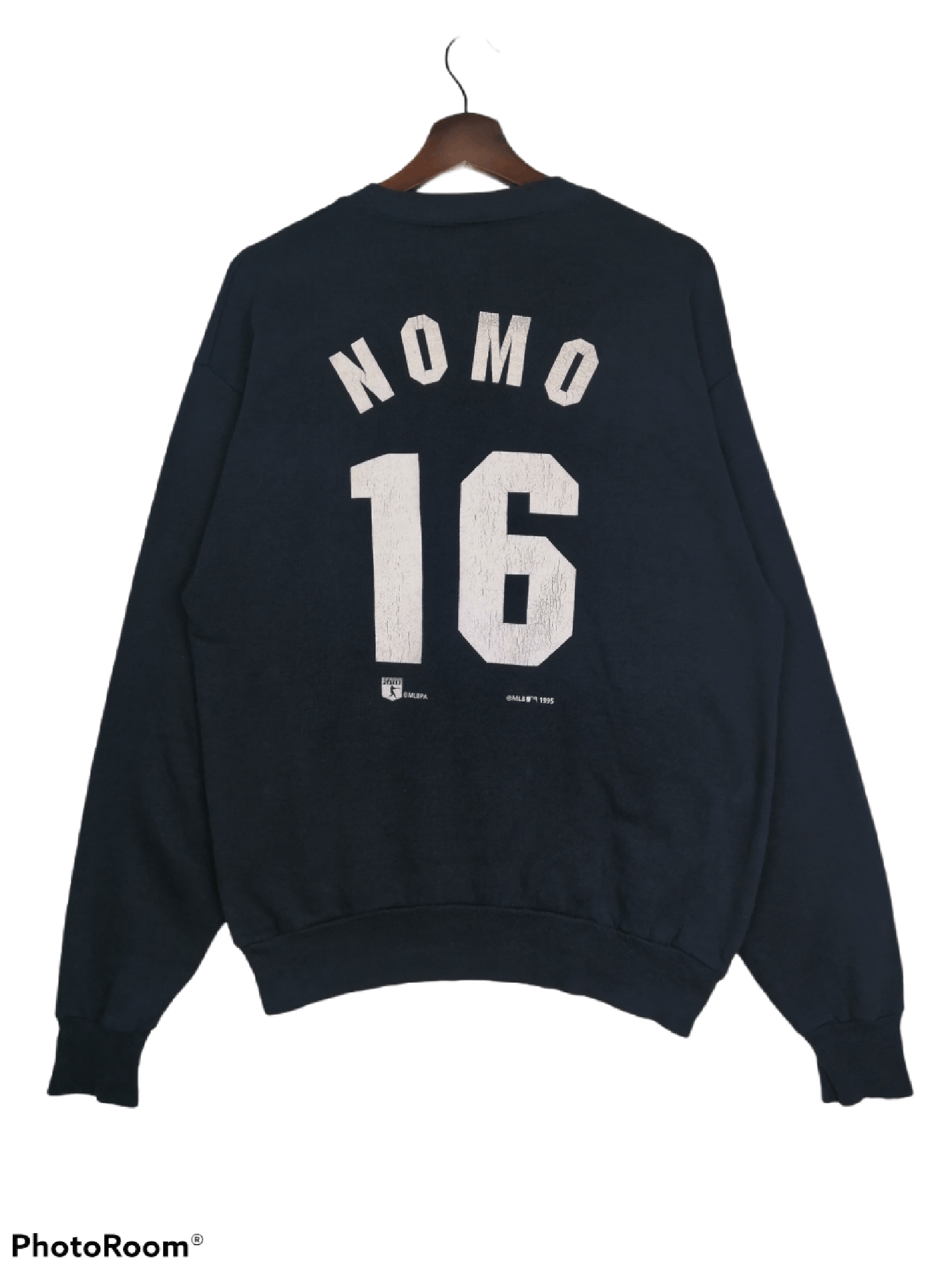 MLB × Vintage Vintage!! Dogers 90's Nomo 16 Big Logo Crewneck Size US M / EU 48-50 / 2 - 2 Thumbnail