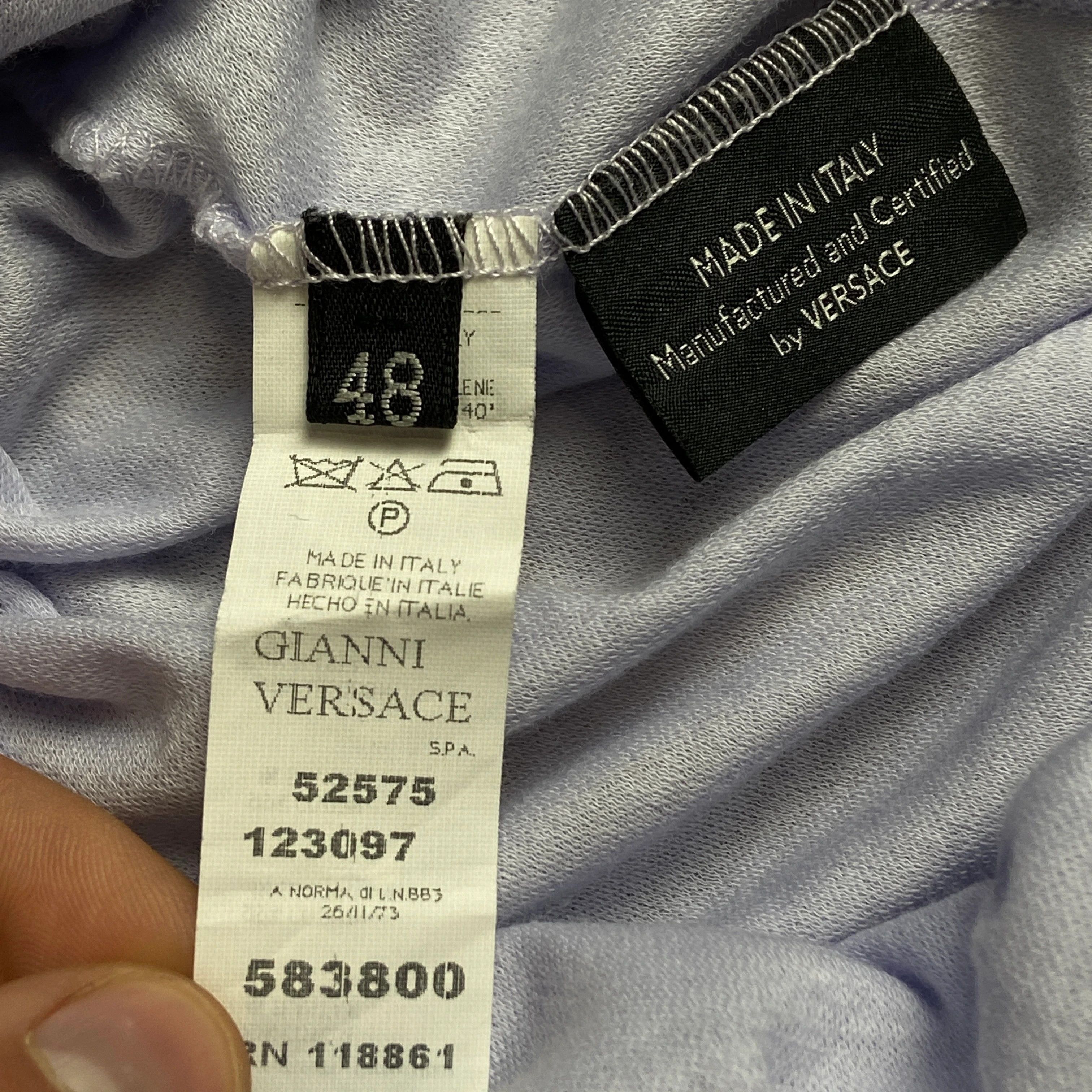 Versace Mens Polo T Shirt Versace Size 48 Size US M / EU 48-50 / 2 - 7 Thumbnail