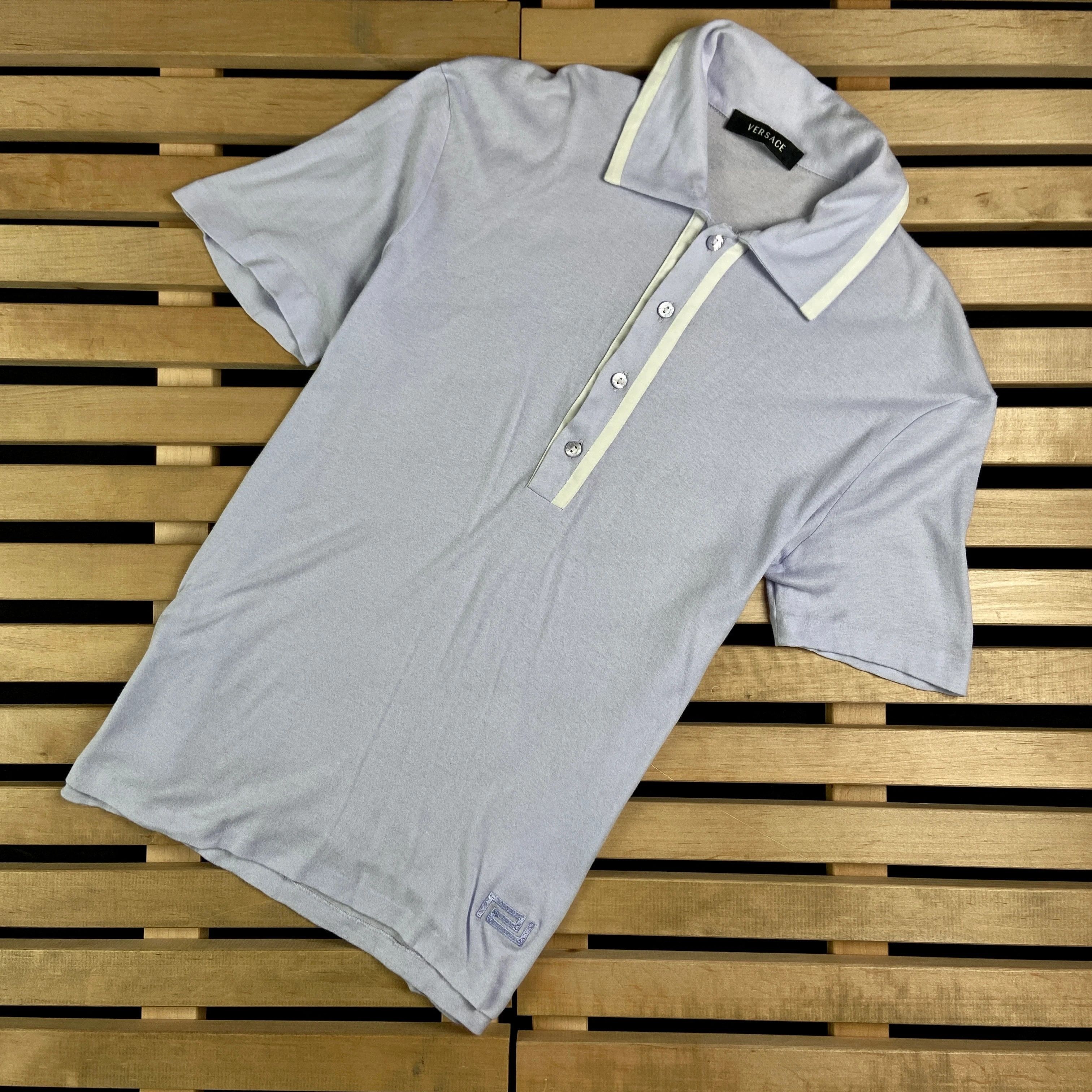 Versace Mens Polo T Shirt Versace Size 48 Size US M / EU 48-50 / 2 - 1 Thumbnail