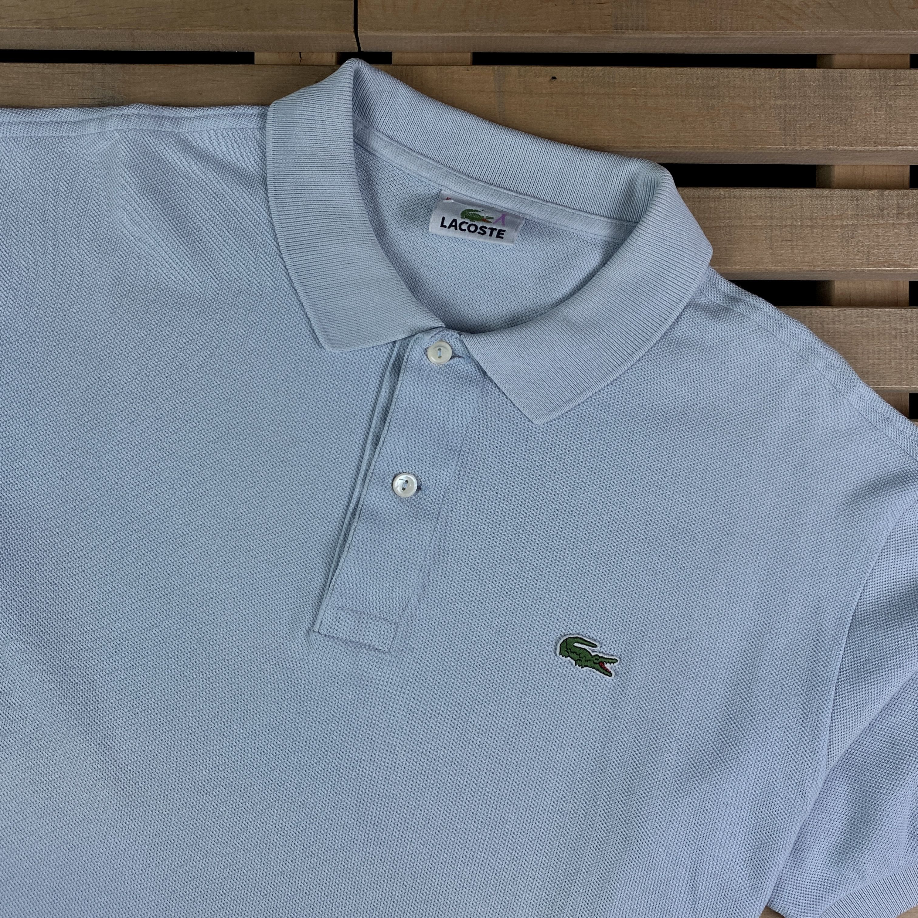 Lacoste × Vintage Men’s Polo T-Shirt Lacoste Vintage Size 5 L Size US L / EU 52-54 / 3 - 2 Thumbnail