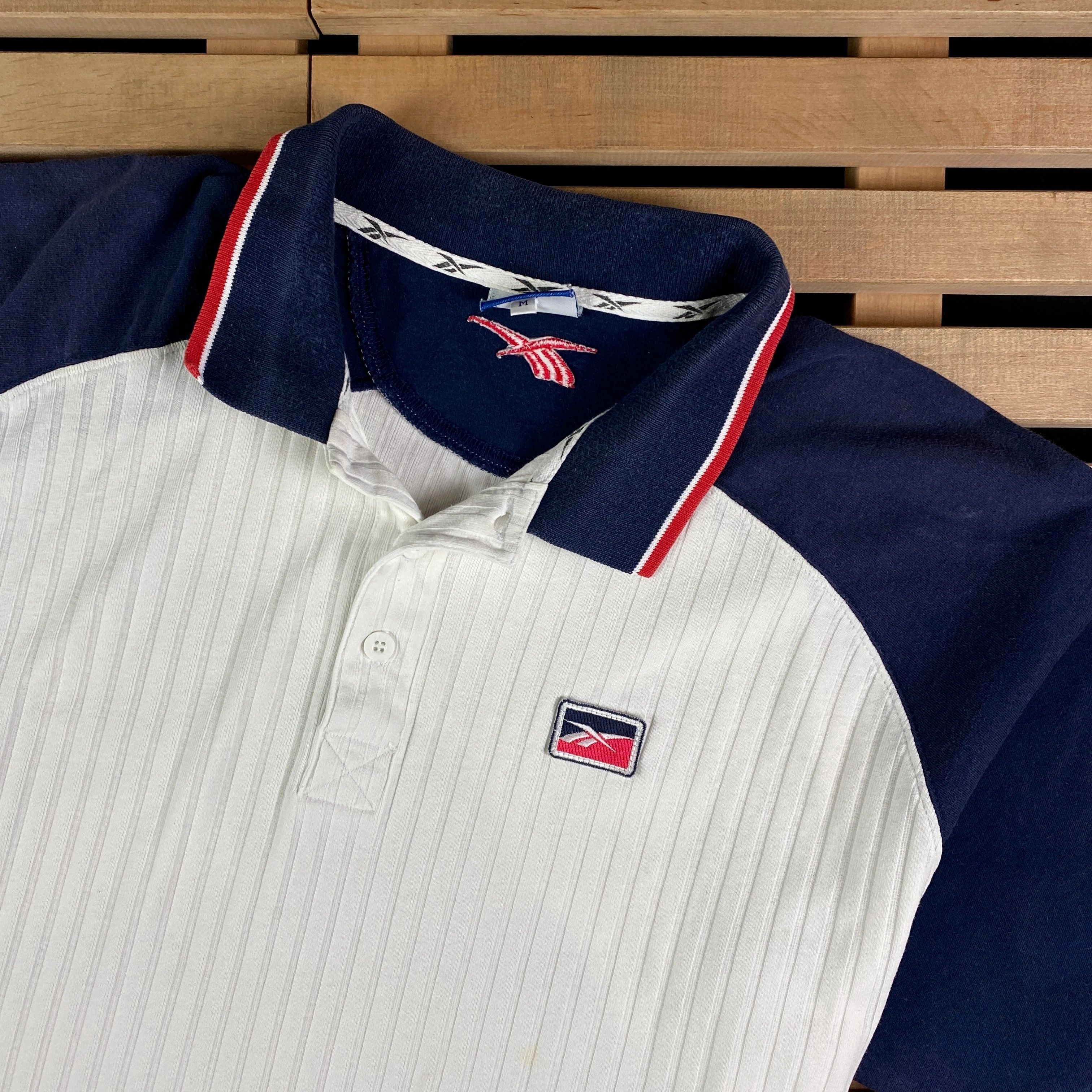 Reebok × Vintage Mens Polo T-Shirt Reebok Vintage Size M Size US M / EU 48-50 / 2 - 2 Thumbnail