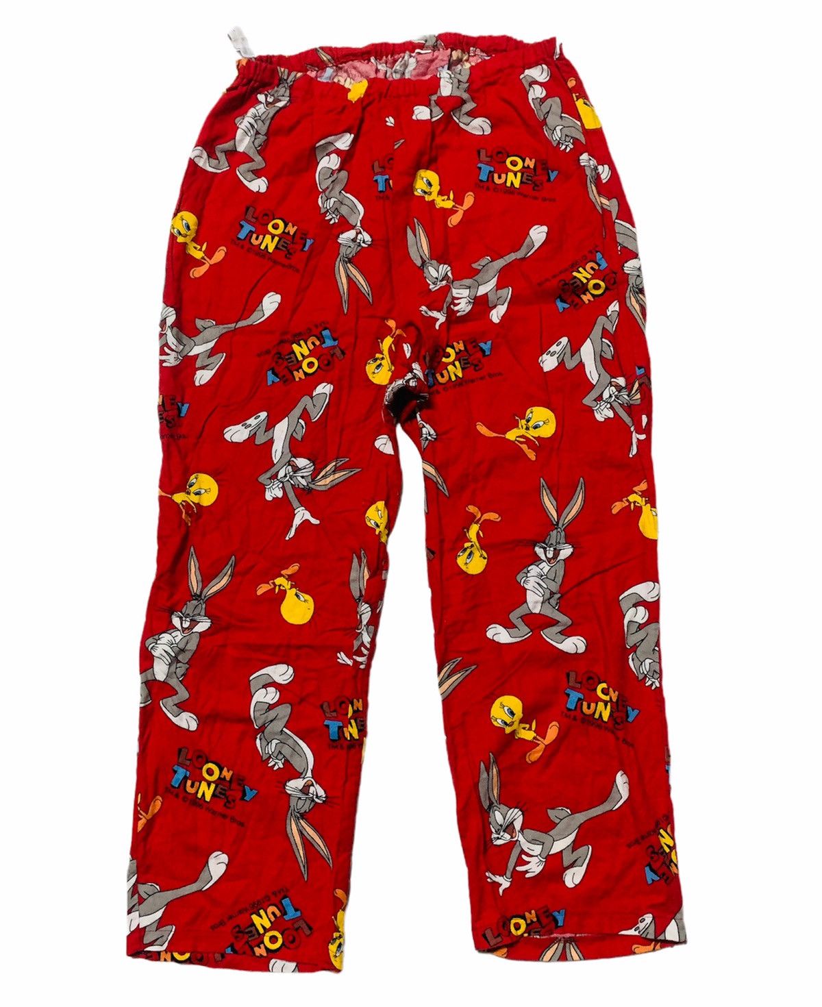 Cartoon Network 1996 Looney tunes full printed Warner Bros 1 set pyjamas Size US XL / EU 56 / 4 - 5 Thumbnail