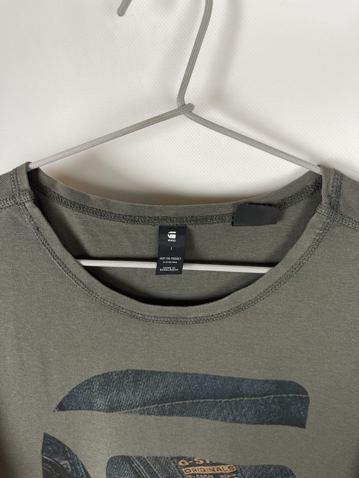 G-Star G-Star Raw Rinazat 2 Slim R T short sleeve tee big logo Size US L / EU 52-54 / 3 - 7 Thumbnail