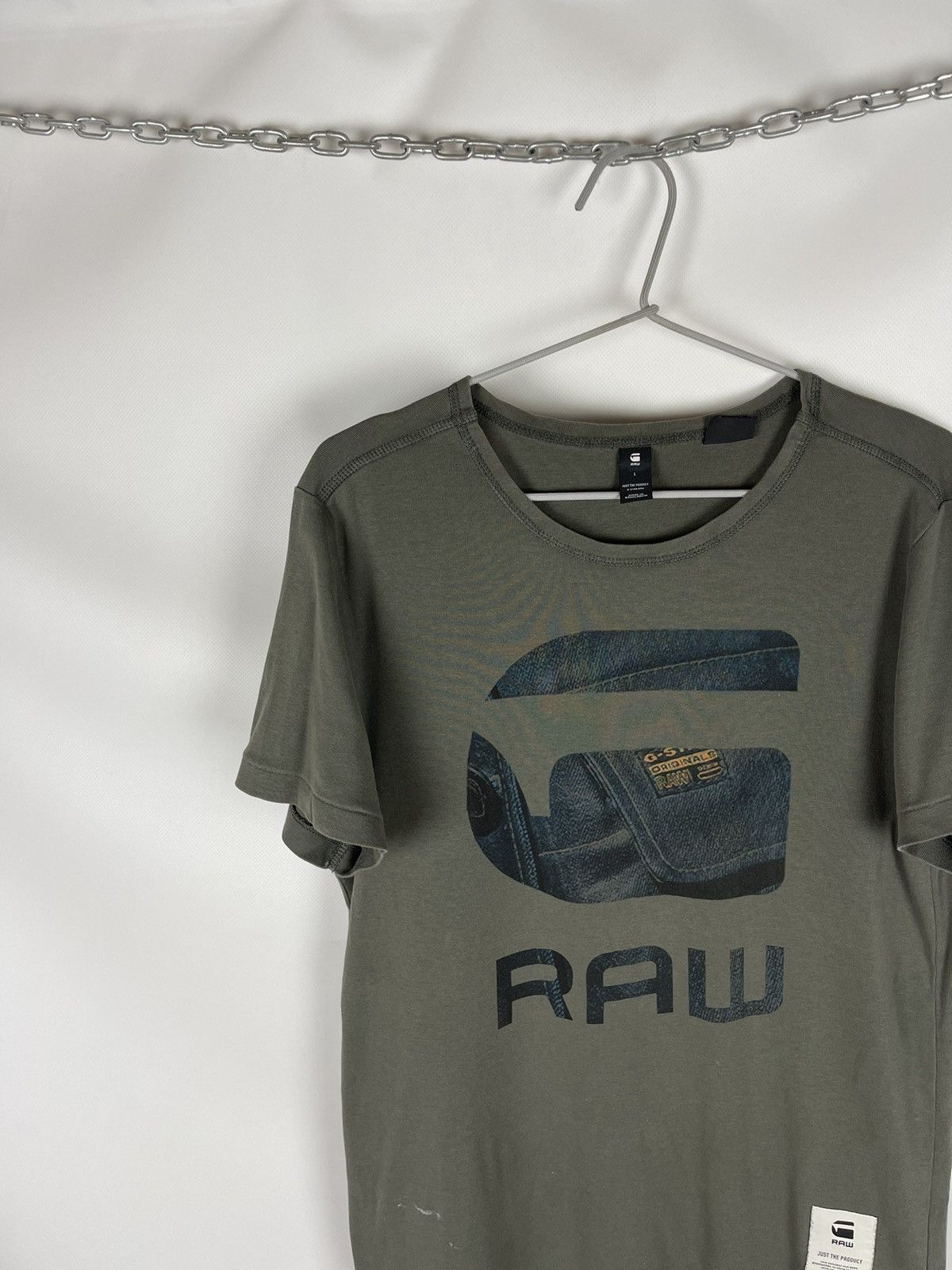 G-Star G-Star Raw Rinazat 2 Slim R T short sleeve tee big logo Size US L / EU 52-54 / 3 - 2 Thumbnail