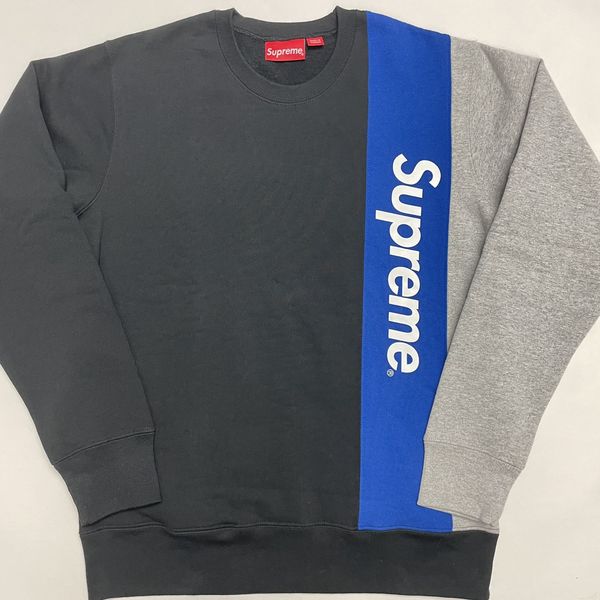 Supreme Supreme Panelled Crewneck (S/S16) | Grailed