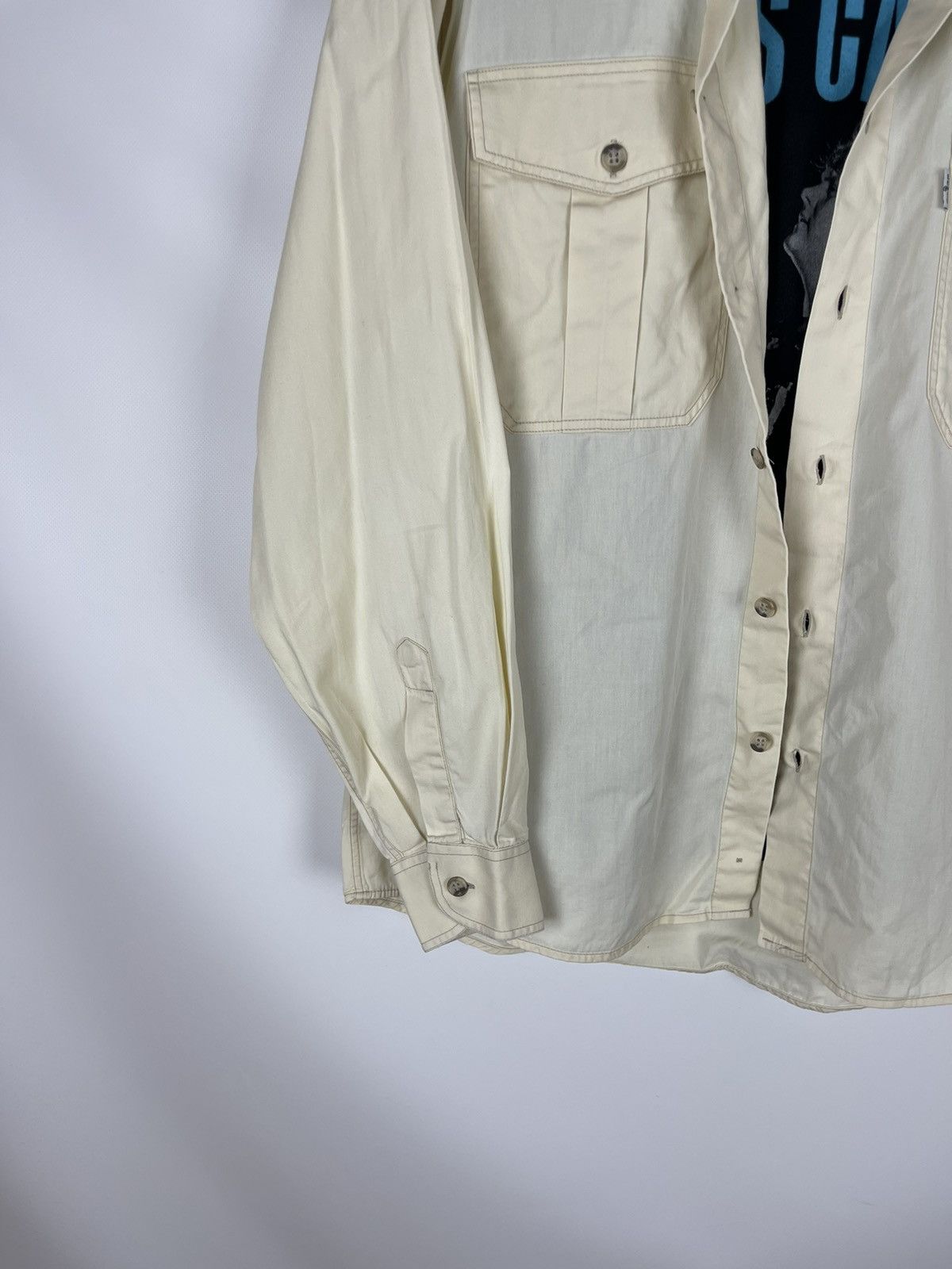 Levi's Levi’s Aviation Chino’s vintage 80s military pocket shirt Size US M / EU 48-50 / 2 - 7 Thumbnail