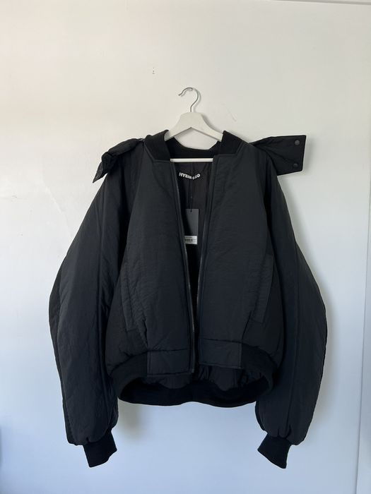 Hyein Seo Hyein Seo double layer hooded bomber jacket | Grailed