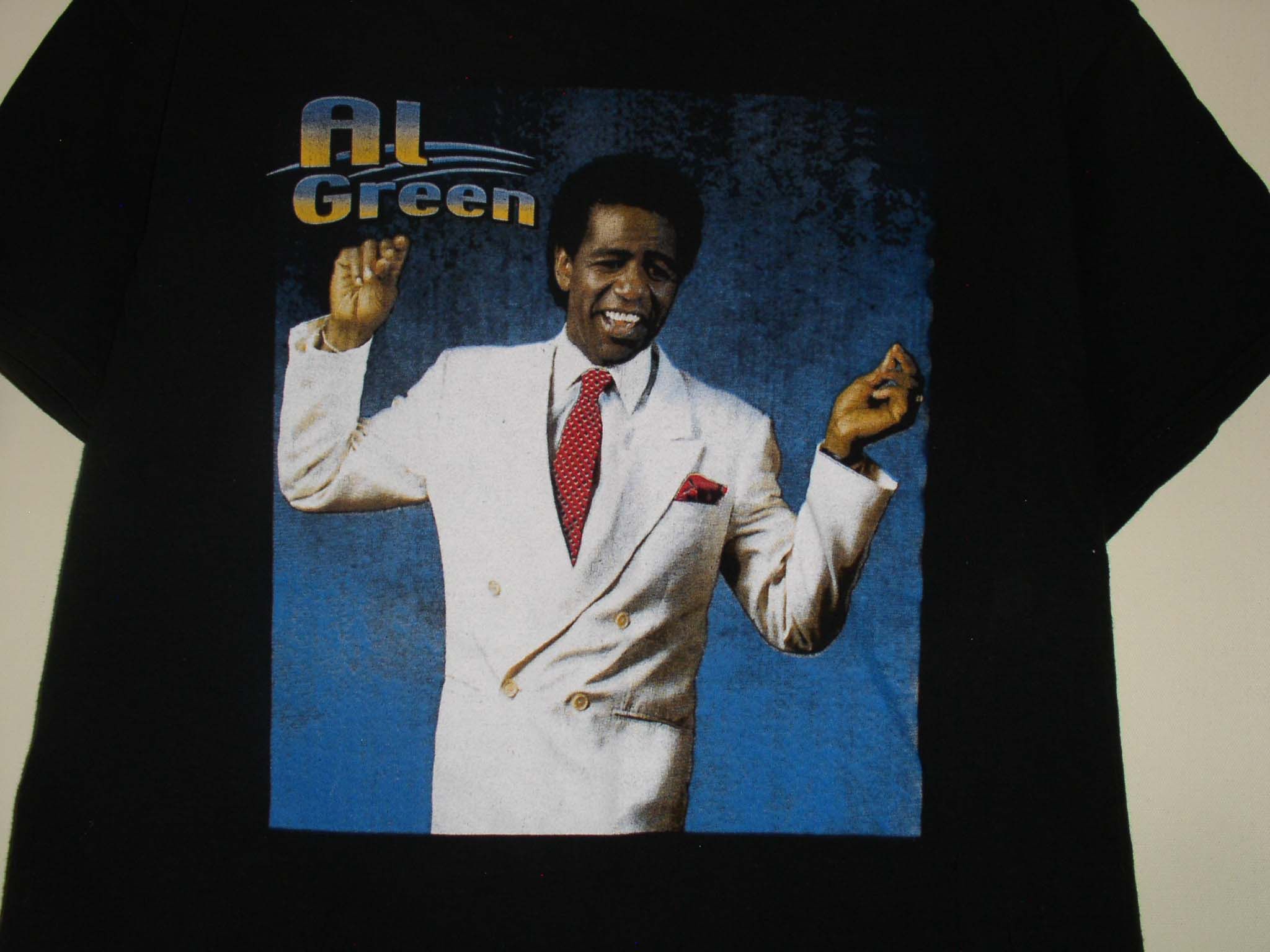 Delta Al Green Concert Tour T Shirt Vintage 2002 Michael McDonald Size US L / EU 52-54 / 3 - 3 Thumbnail