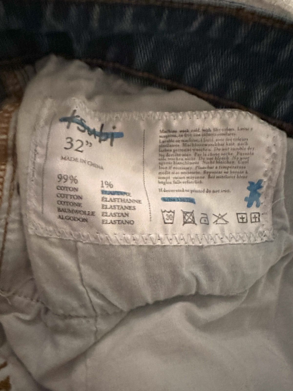 Ksubi KSUBI CROPPED AND DISTRESSED SKINNY JEANS 32 Size US 32 / EU 48 - 7 Thumbnail