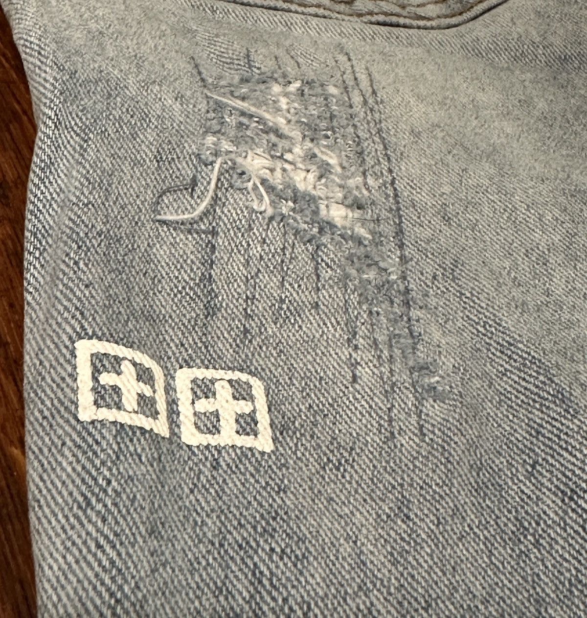 Ksubi KSUBI CROPPED AND DISTRESSED SKINNY JEANS 32 Size US 32 / EU 48 - 5 Thumbnail