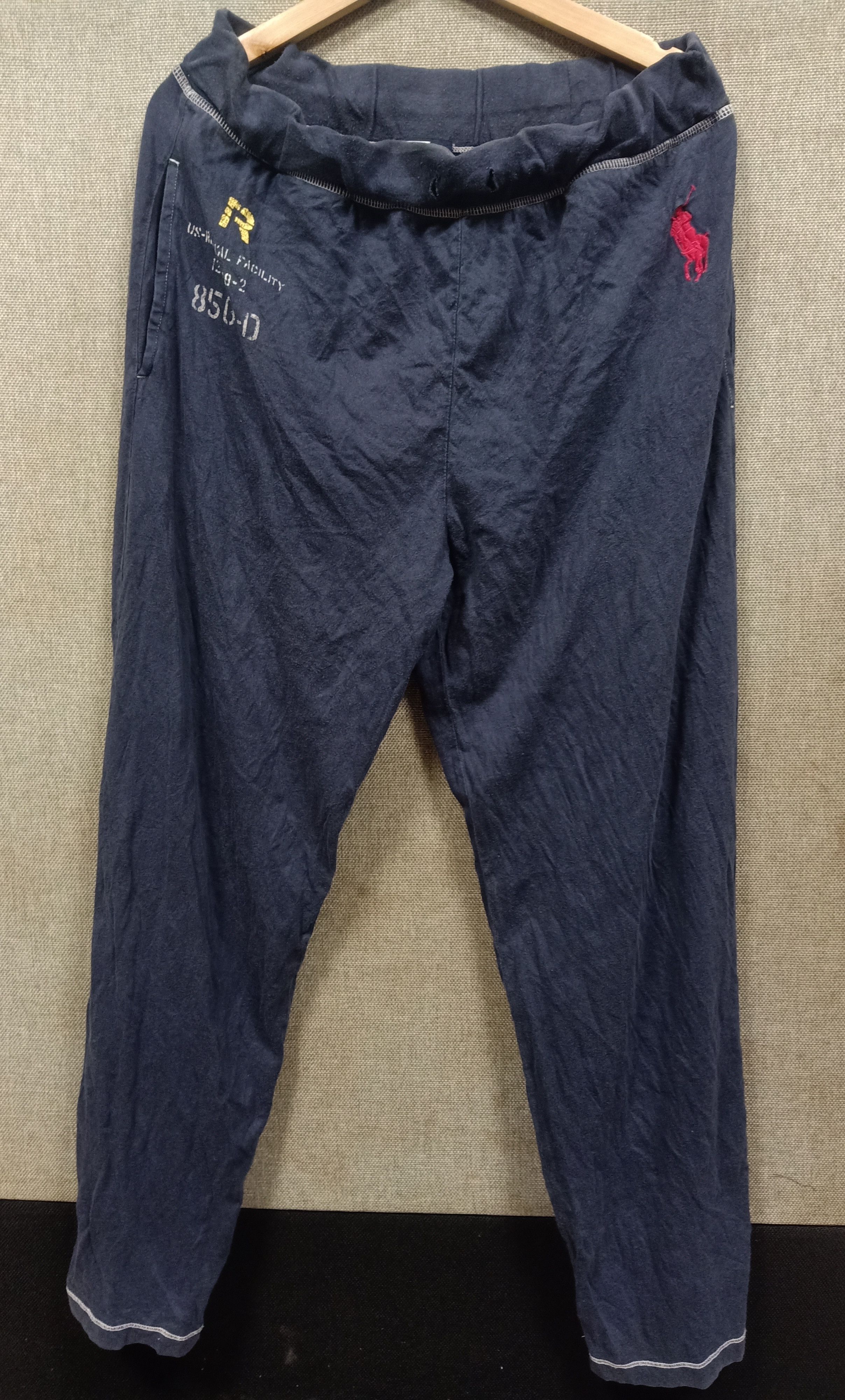 Vintage 90s jogger pants ralph lauren us naval facility
