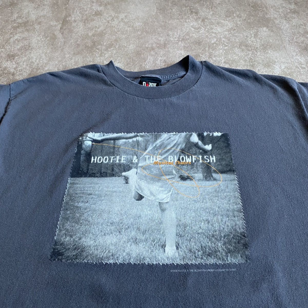 Vintage Vintage Hootie & the Blowfish Musical Chairs Tour T Shirt Grailed