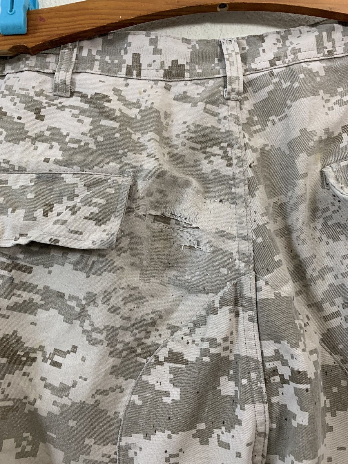 Japanese Brand Japanese Brand Camo Utility Tactical Military Cargo Pants Size US 35 - 11 Thumbnail