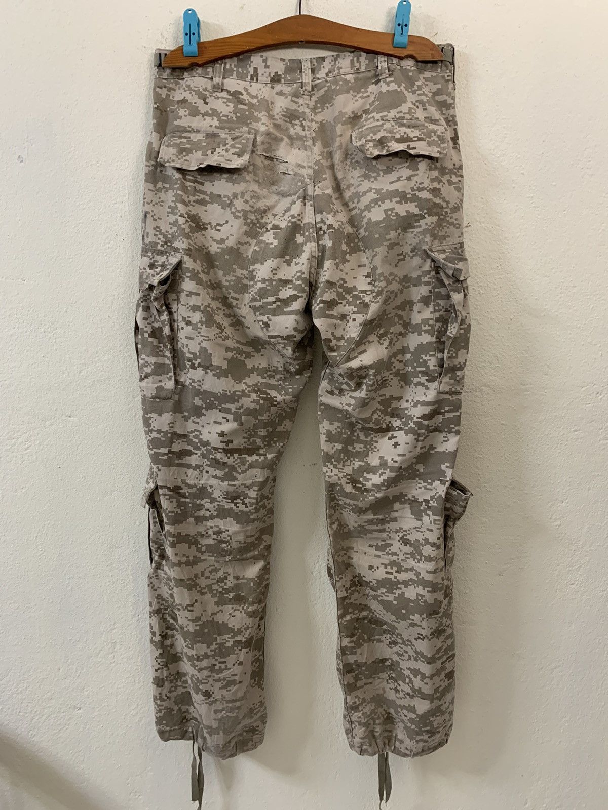 Japanese Brand Japanese Brand Camo Utility Tactical Military Cargo Pants Size US 35 - 8 Thumbnail