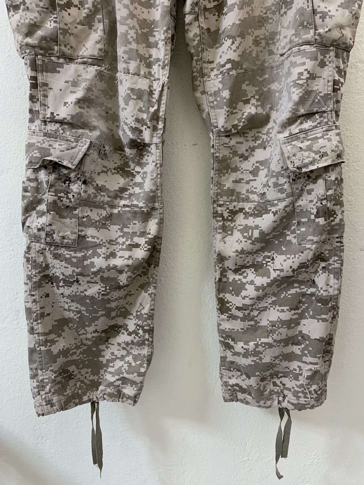 Japanese Brand Japanese Brand Camo Utility Tactical Military Cargo Pants Size US 35 - 2 Thumbnail