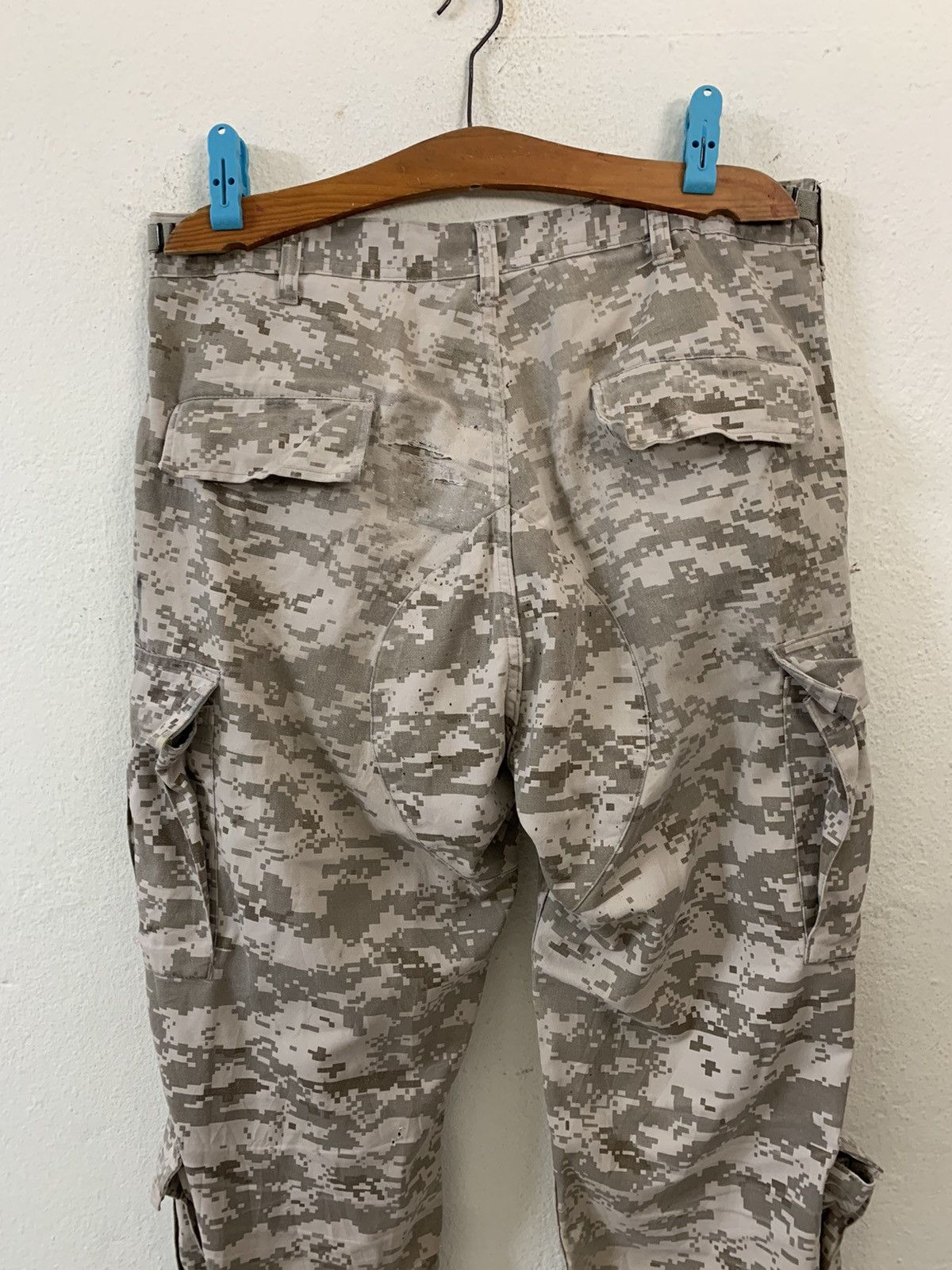 Japanese Brand Japanese Brand Camo Utility Tactical Military Cargo Pants Size US 35 - 10 Thumbnail