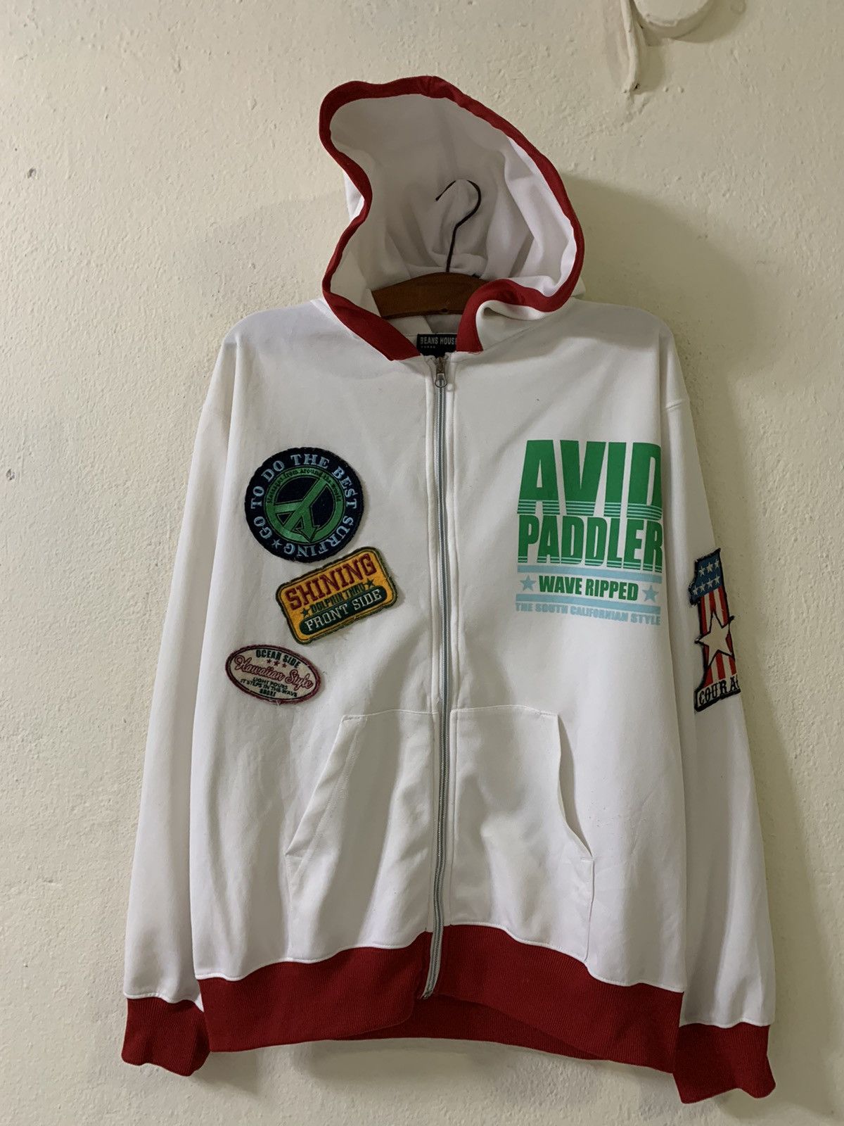 Japanese Brand Beans House Hawaiian Style Hoodie Size US L / EU 52-54 / 3 - 1 Thumbnail