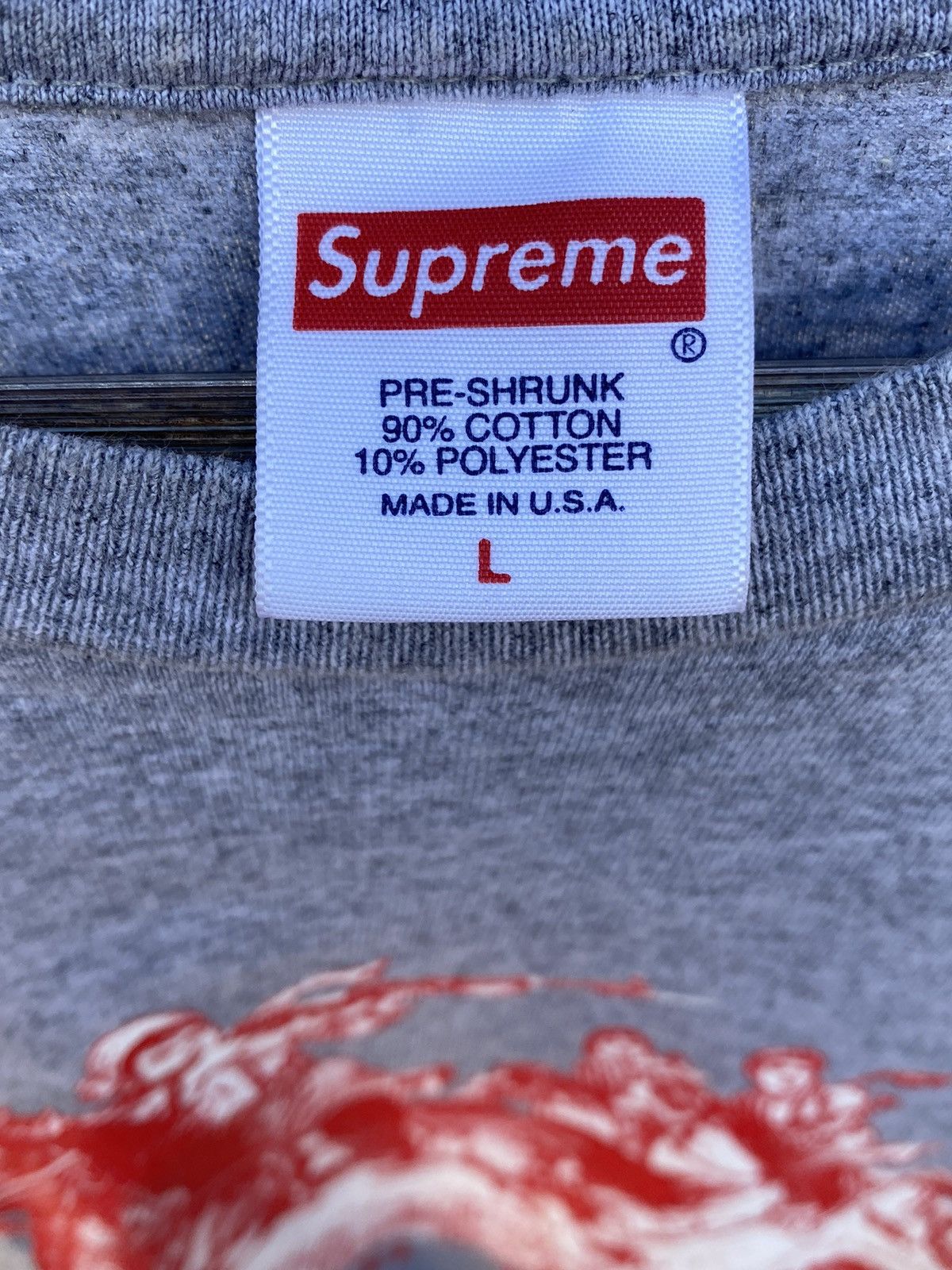 Supreme Supreme Tee Size US L / EU 52-54 / 3 - 4 Thumbnail