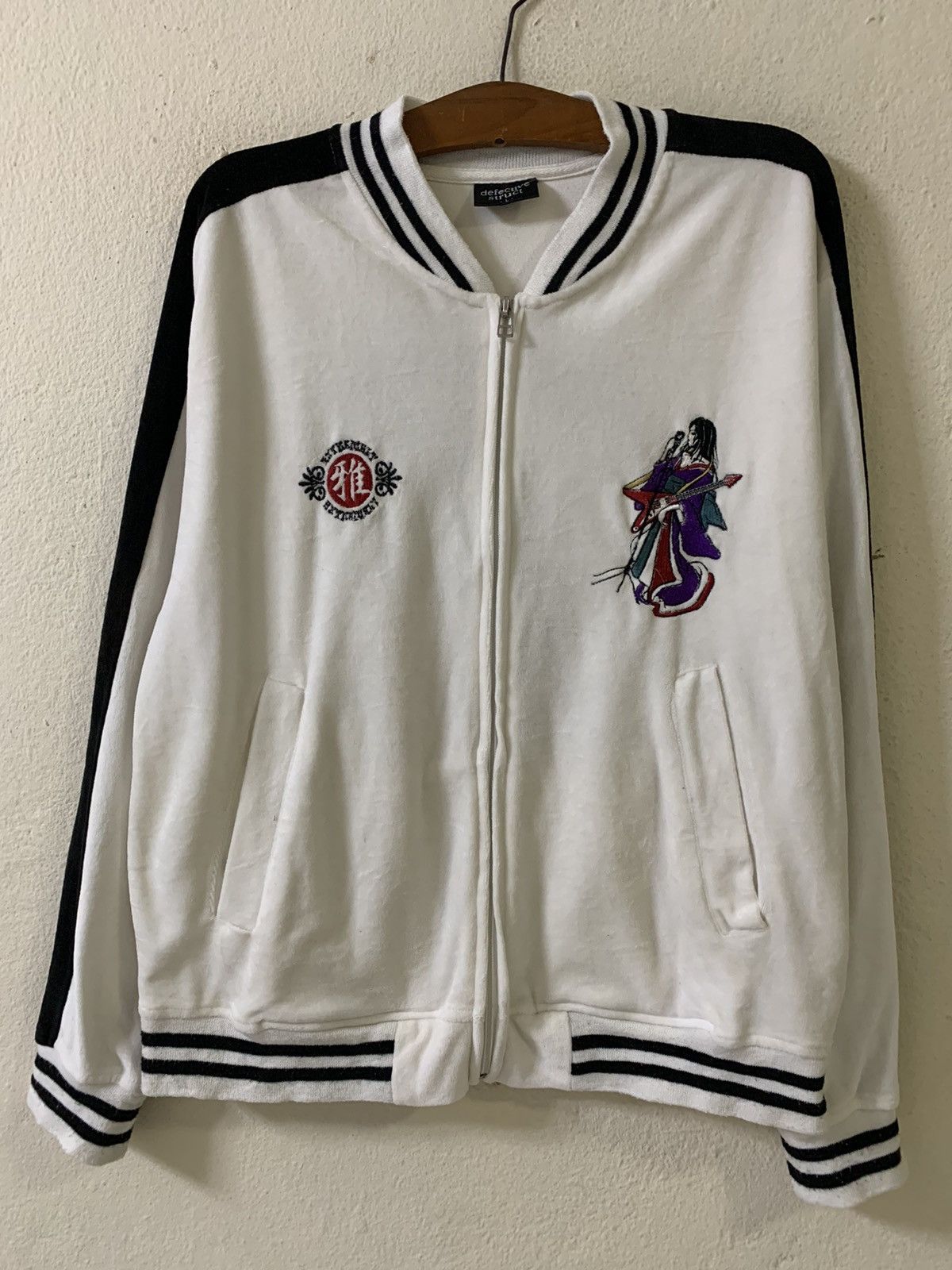 Japanese Brand Defective Struct Sukajan Zipper Sweater Jacket Size US M / EU 48-50 / 2 - 7 Thumbnail
