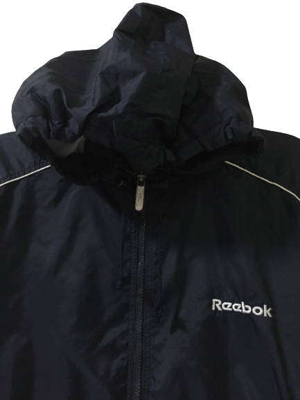 Reebok VINTAGE Reebok Hoodie Tracksuit Jacket Size US XL / EU 56 / 4 - 3 Thumbnail