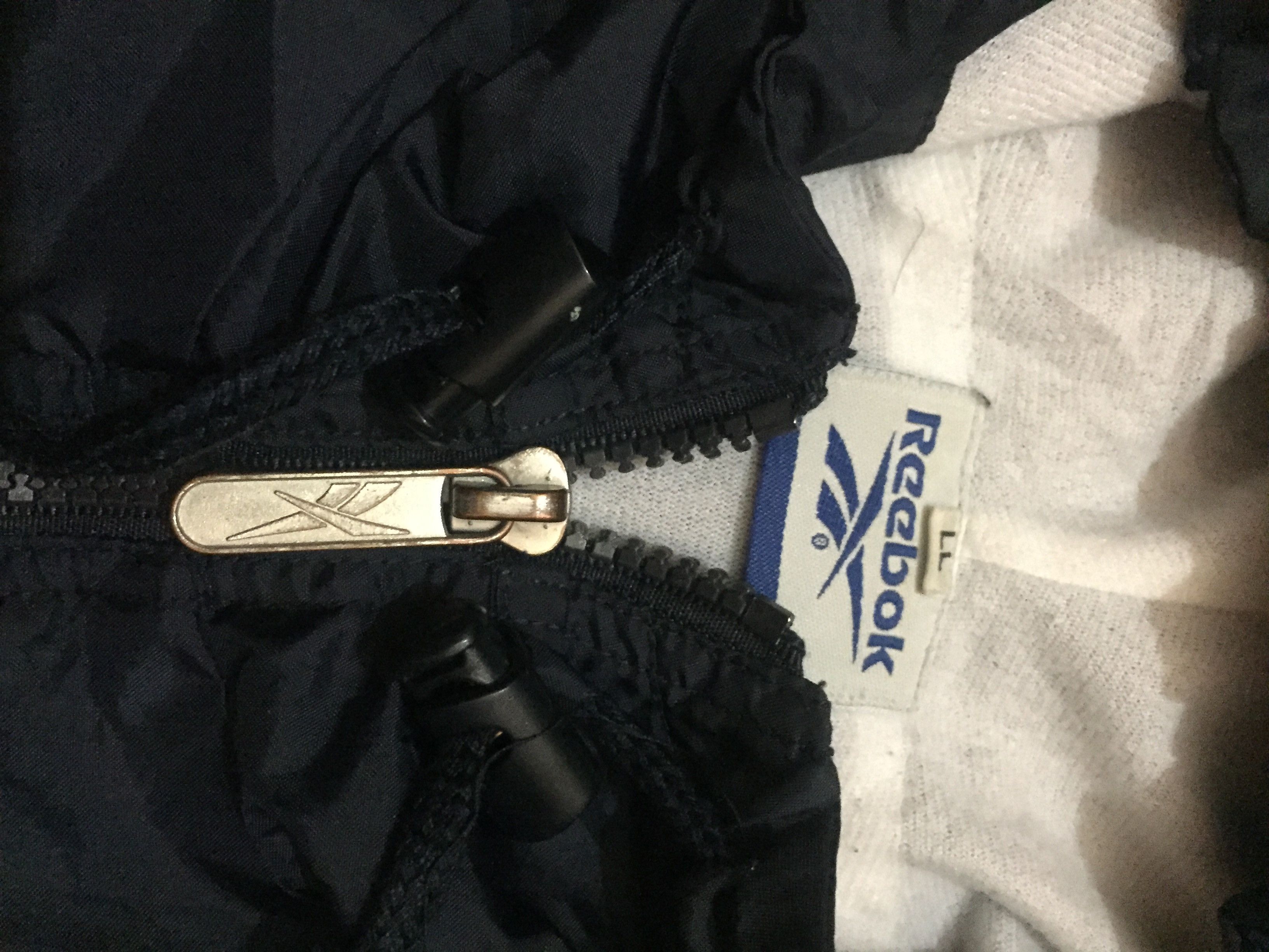 Reebok VINTAGE Reebok Hoodie Tracksuit Jacket Size US XL / EU 56 / 4 - 6 Thumbnail