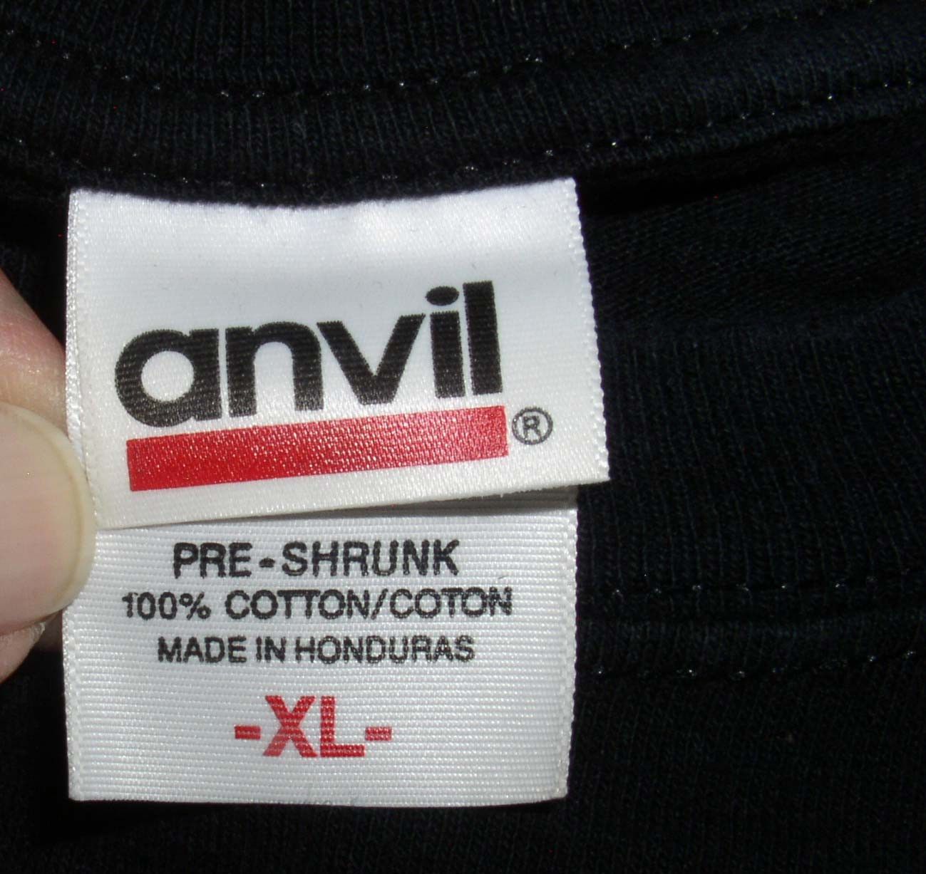 Anvil Alice In Chains Concert Tour T Shirt Vintage 2007 Size US XL / EU 56 / 4 - 5 Thumbnail