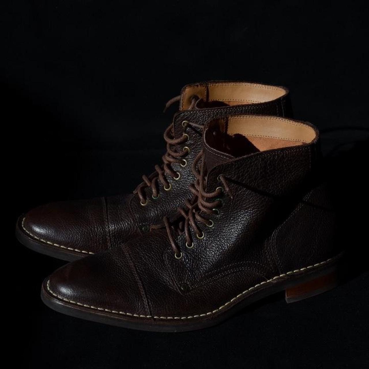 Cole Haan Brown leather dress boots by Cole Haan | Grailed