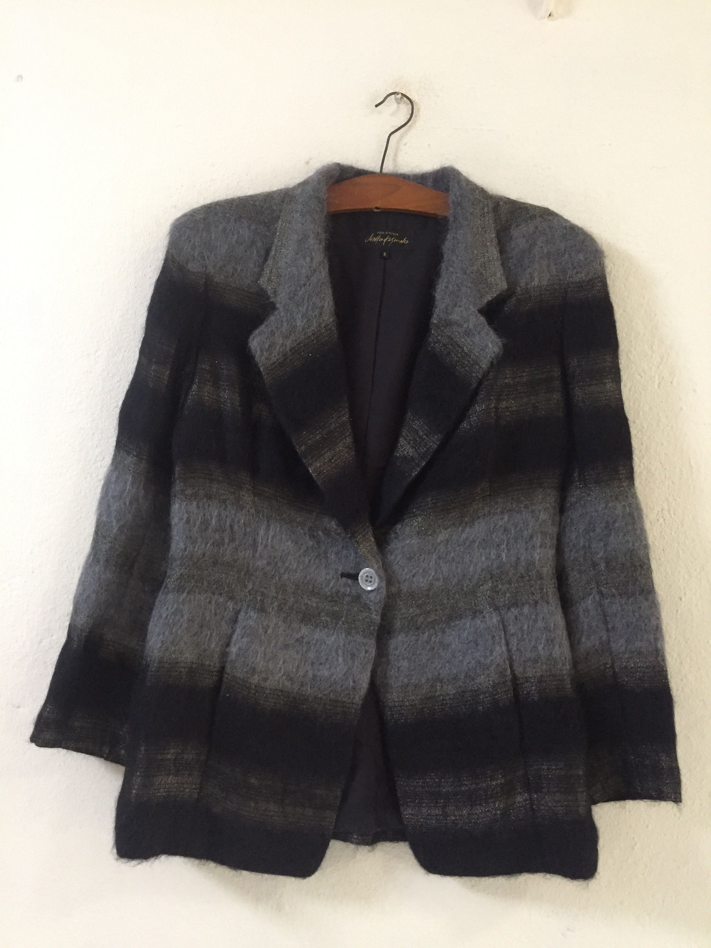Japanese Brand Junko Koshino Noir D'Opera Jacket Size US S / EU 44-46 / 1 - 1 Thumbnail