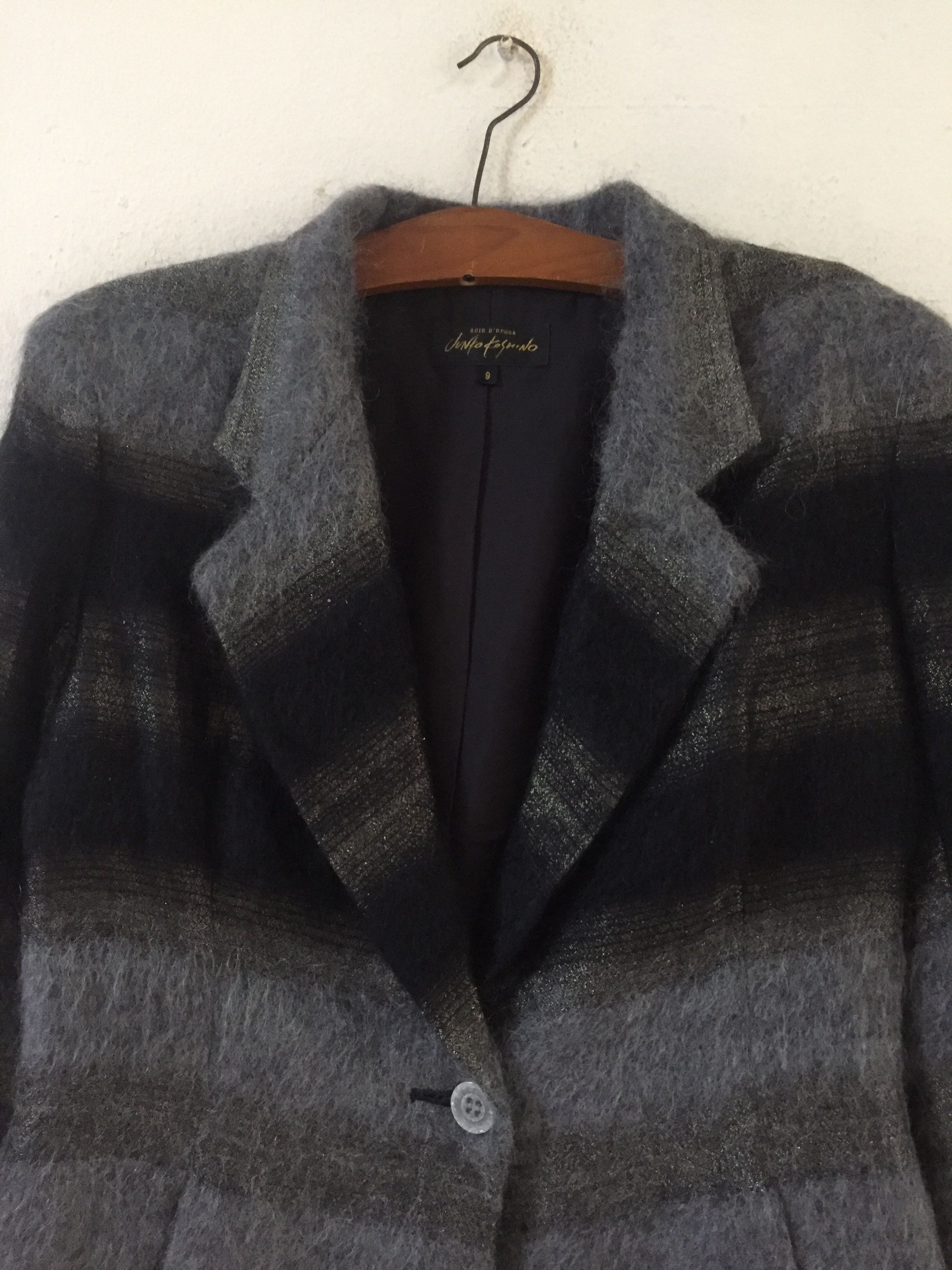 Japanese Brand Junko Koshino Noir D'Opera Jacket Size US S / EU 44-46 / 1 - 4 Thumbnail