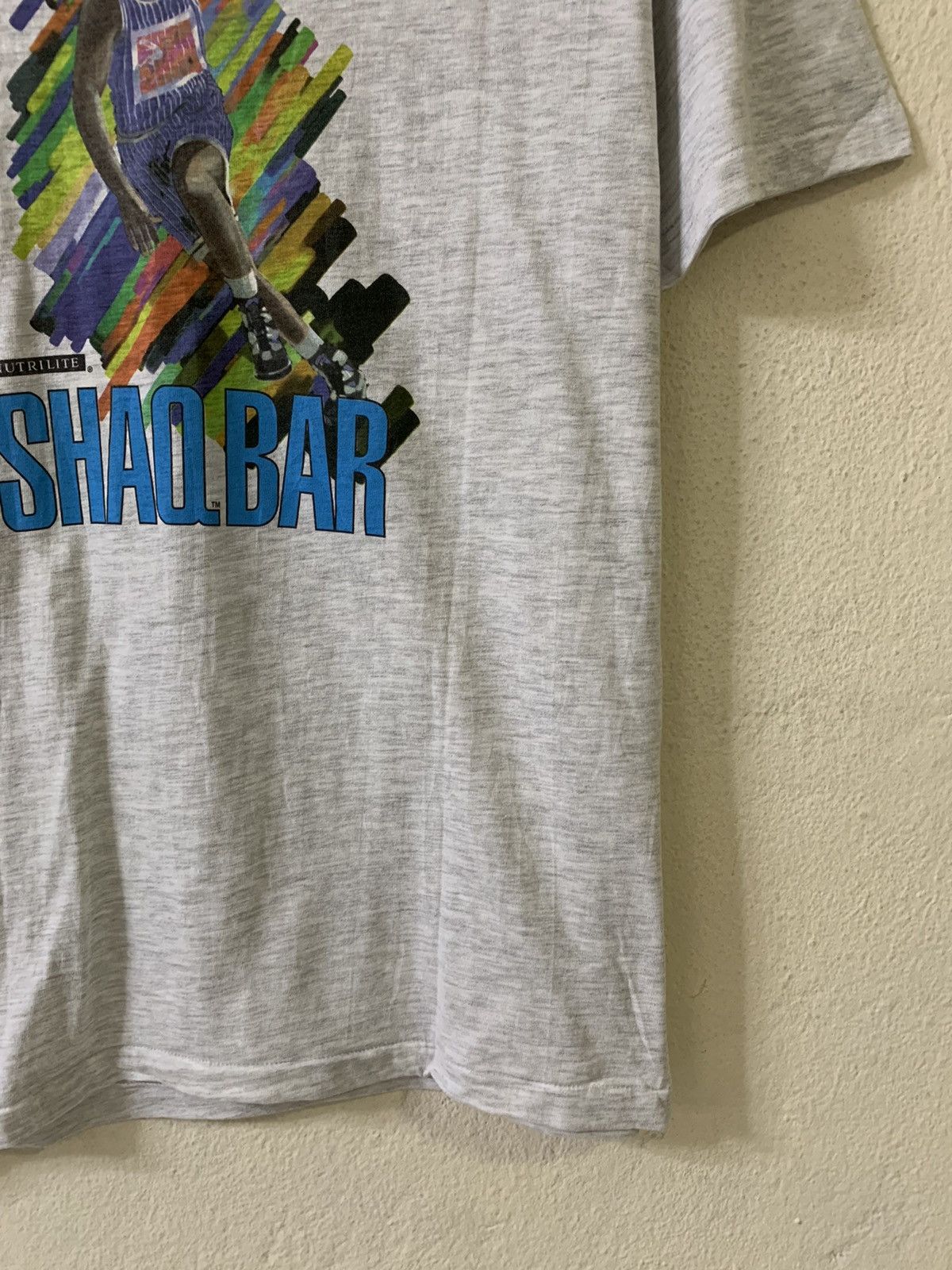 Hanes Vintage Shaq Bar Tshirt Size US M / EU 48-50 / 2 - 2 Thumbnail