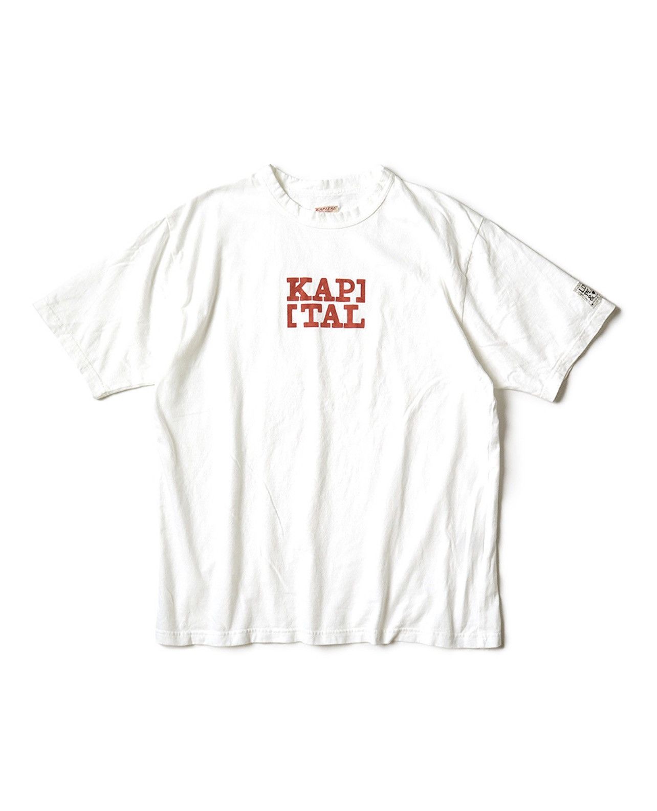 Kapital Kapital Bracket Tee *EXCLUSIVE* (White/Red) Size US M / EU 48-50 / 2 - 1 Thumbnail