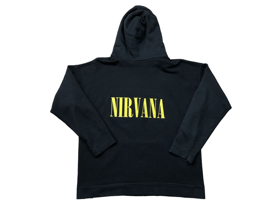 Vintage Vintage Nirvana Kurt Cobain Hoodie Rare Dollar Grailed