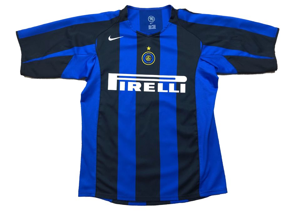 Nike Internazionale Home football soccer shirt 2004 Jersey Tee | Grailed