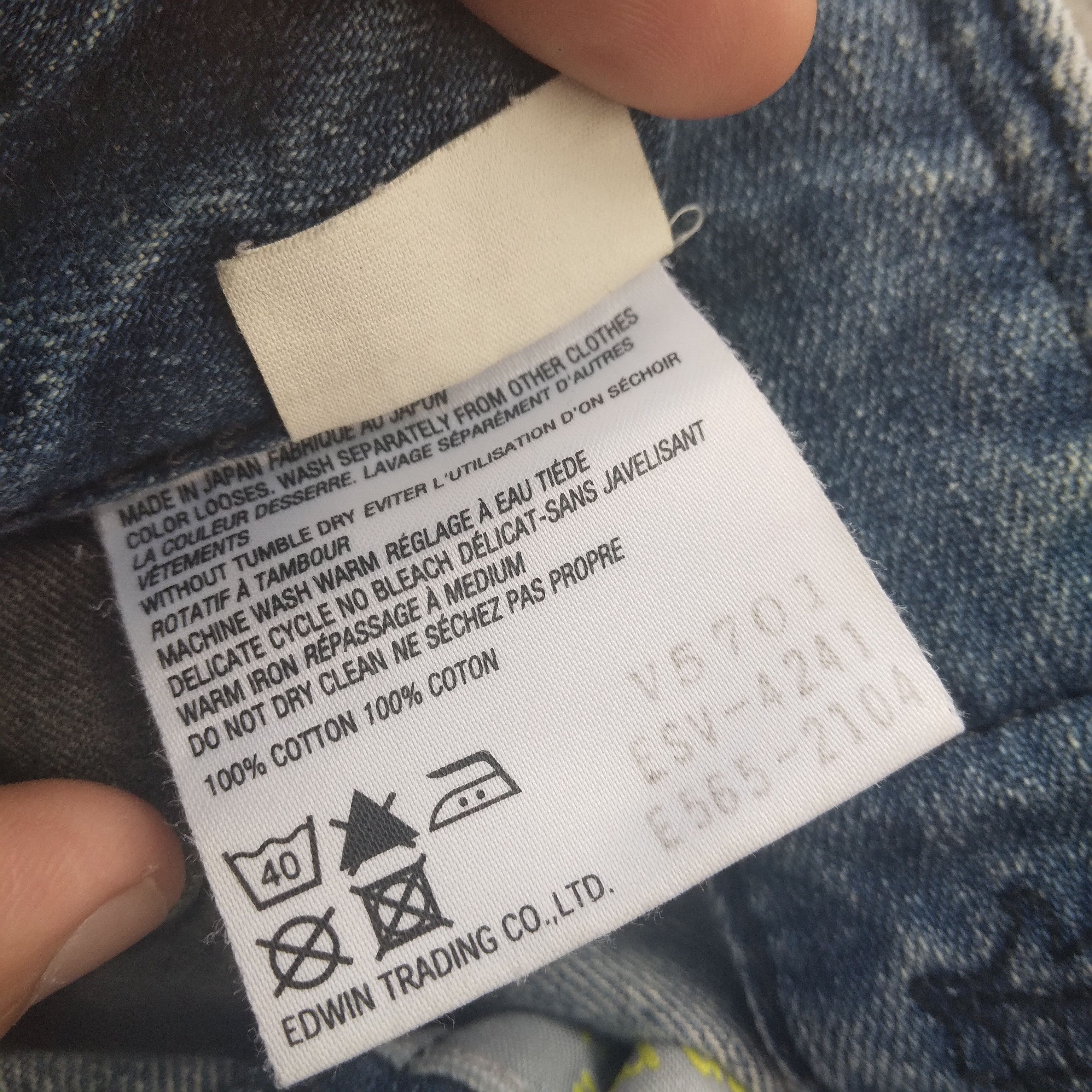Edwin × Japanese Brand × Vintage 🔥RARE🔥Vintage Vienus By Edwin Flared Distressed Denim Size US 30 / EU 46 - 10 Thumbnail