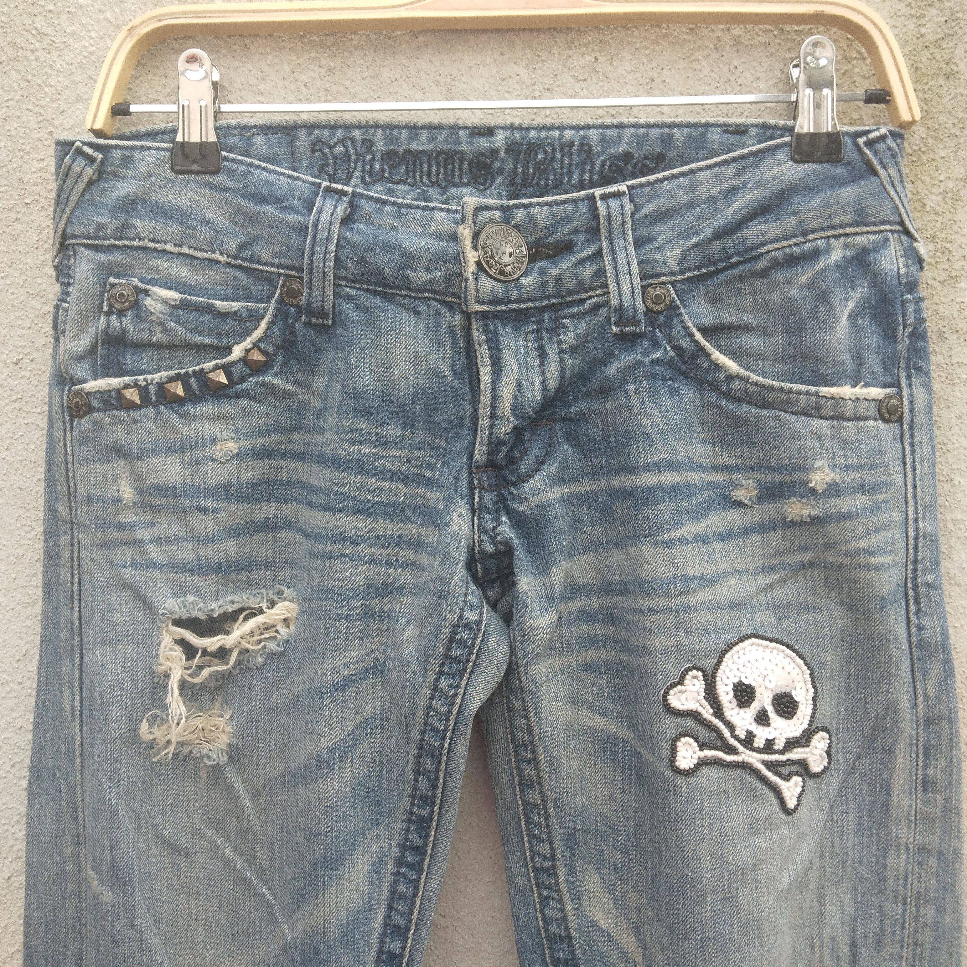 Edwin × Japanese Brand × Vintage 🔥RARE🔥Vintage Vienus By Edwin Flared Distressed Denim Size US 30 / EU 46 - 4 Thumbnail