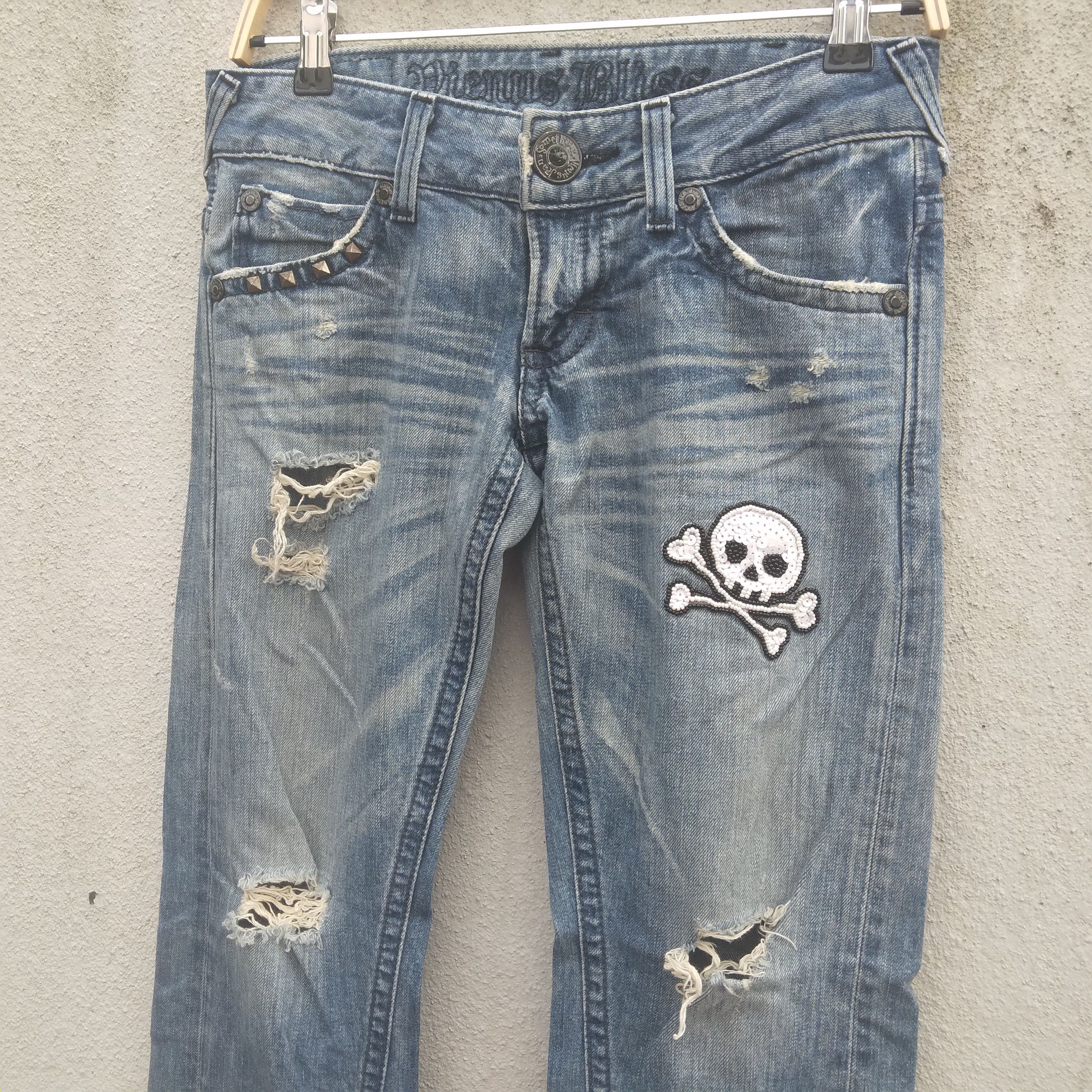 Edwin × Japanese Brand × Vintage 🔥RARE🔥Vintage Vienus By Edwin Flared Distressed Denim Size US 30 / EU 46 - 2 Thumbnail
