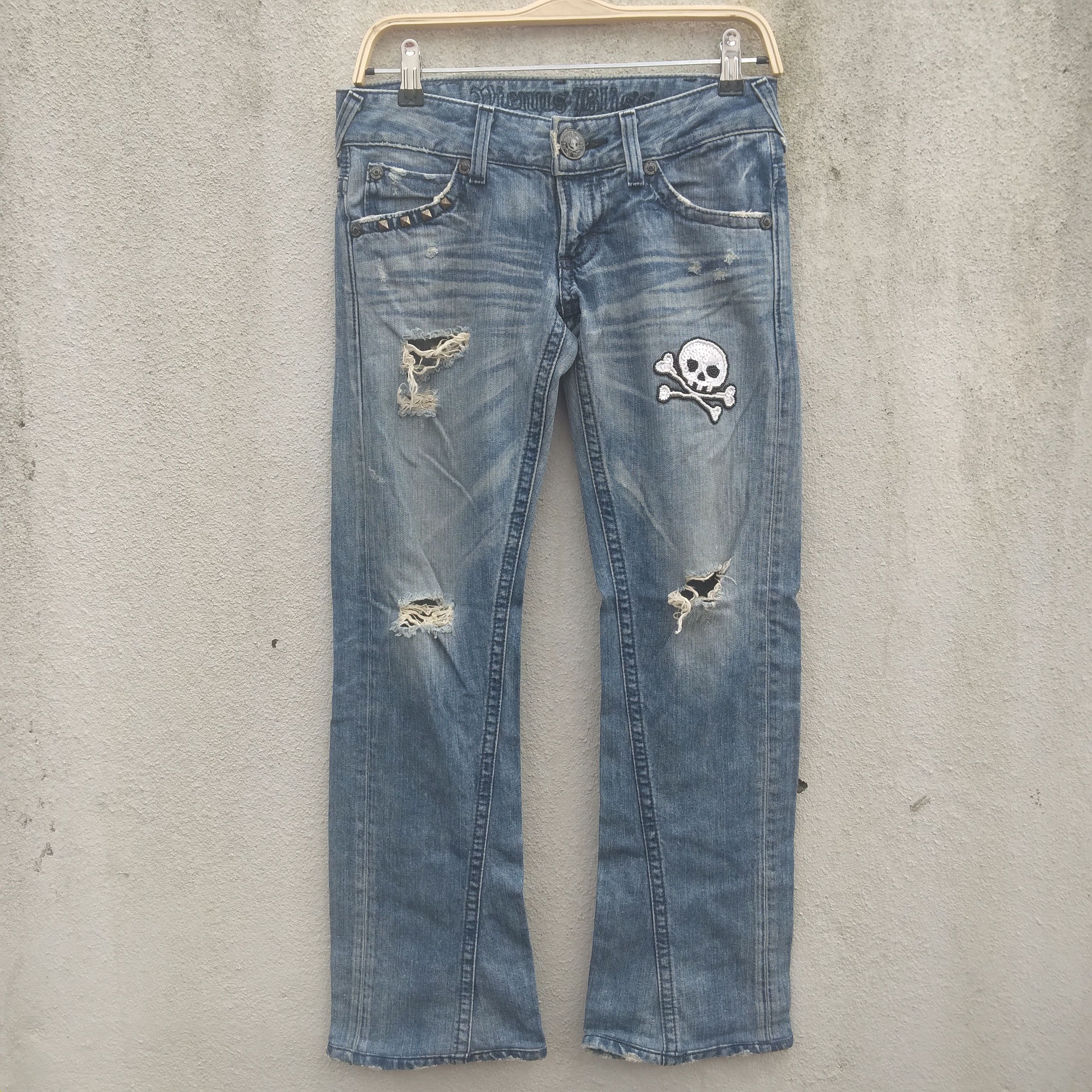 Edwin × Japanese Brand × Vintage 🔥RARE🔥Vintage Vienus By Edwin Flared Distressed Denim Size US 30 / EU 46 - 3 Thumbnail