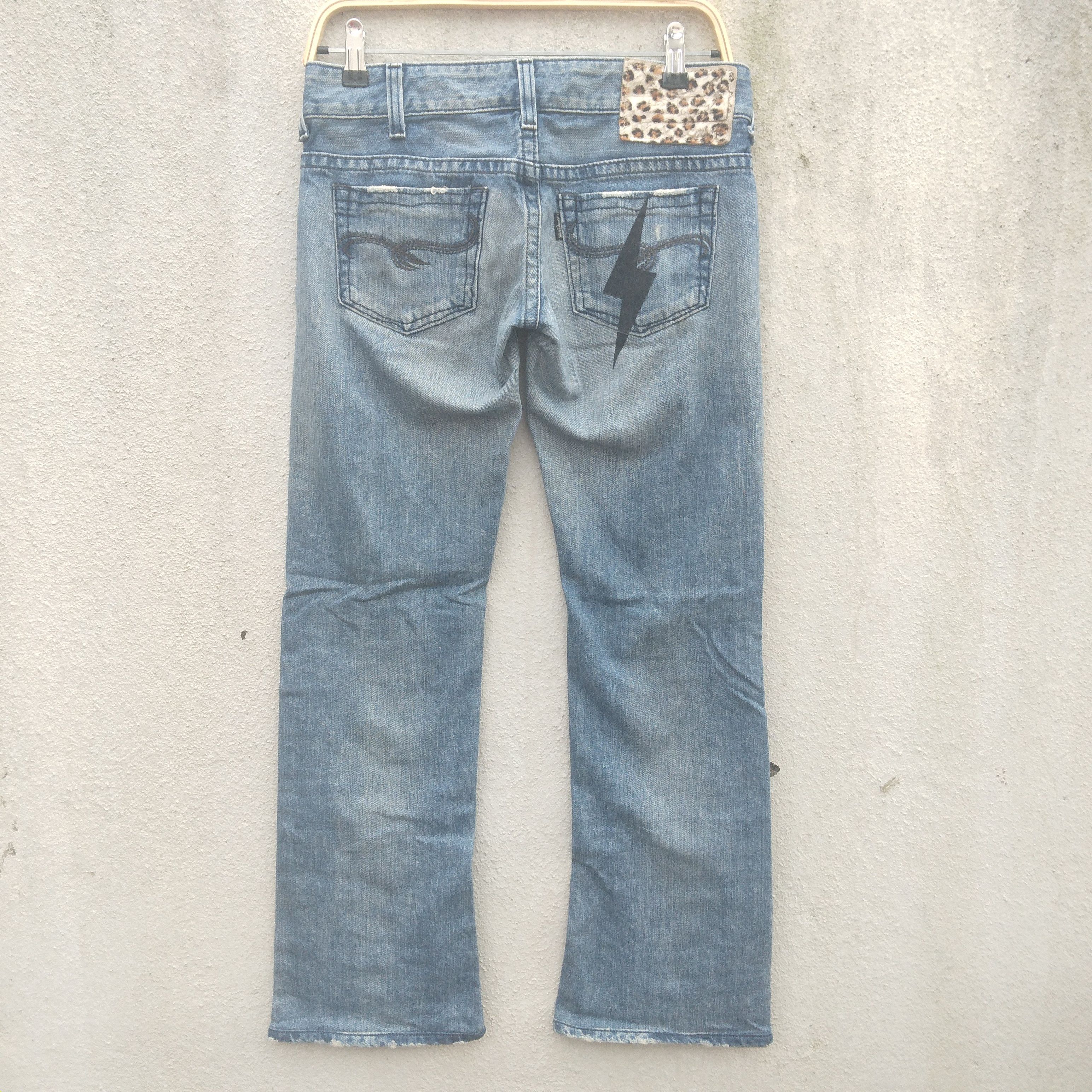 Edwin × Japanese Brand × Vintage 🔥RARE🔥Vintage Vienus By Edwin Flared Distressed Denim Size US 30 / EU 46 - 11 Thumbnail