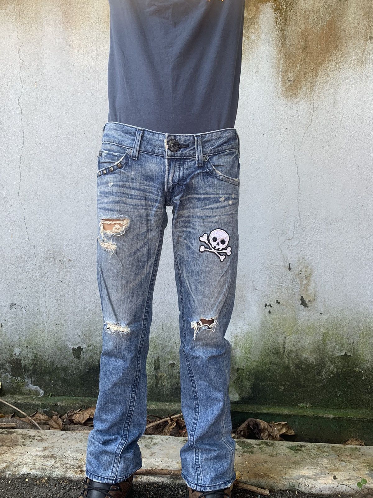 Edwin × Japanese Brand × Vintage 🔥RARE🔥Vintage Vienus By Edwin Flared Distressed Denim Size US 30 / EU 46 - 1 Thumbnail