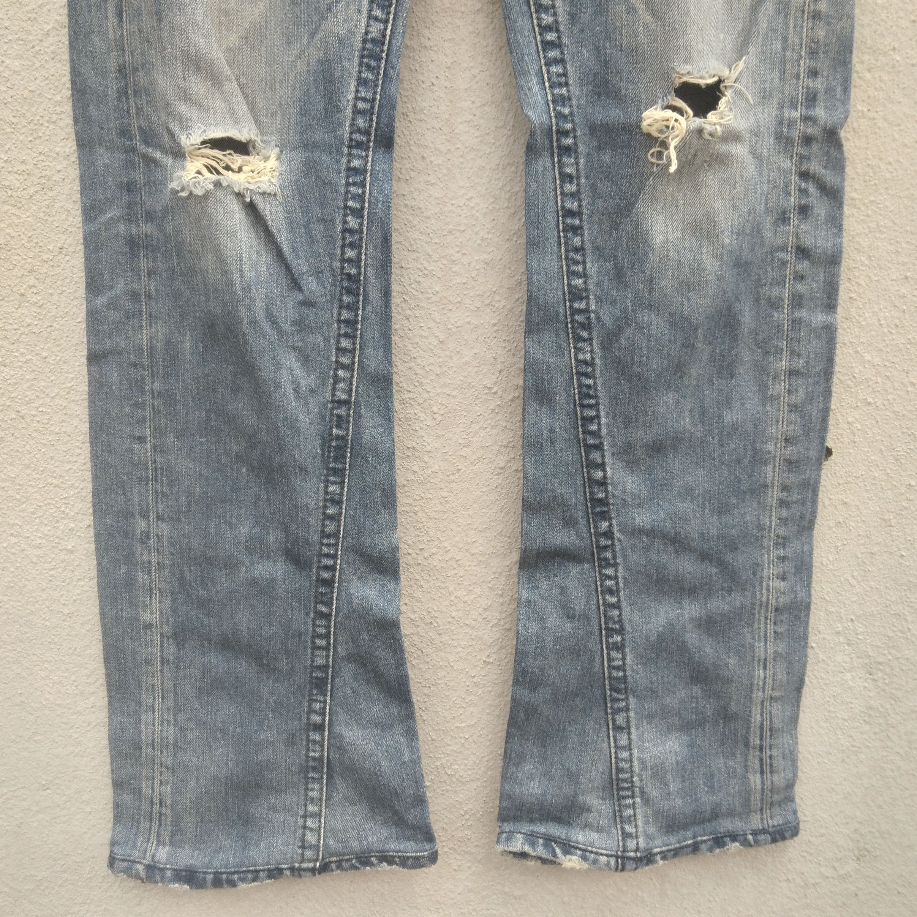 Edwin × Japanese Brand × Vintage 🔥RARE🔥Vintage Vienus By Edwin Flared Distressed Denim Size US 30 / EU 46 - 5 Thumbnail