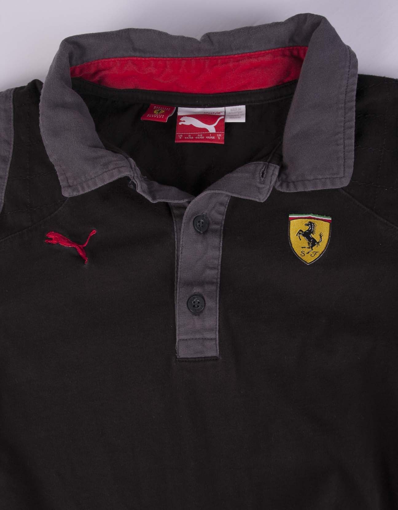 Ferrari × Puma * Puma Scuderia Ferrari Polo Shirt Black Size S Size US S / EU 44-46 / 1 - 3 Thumbnail