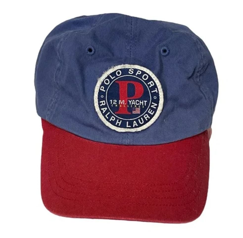 Polo Ralph Lauren Vintage Polo Ralph Lauren 12m P Yatch Hat one size Size ONE SIZE - 1 Thumbnail